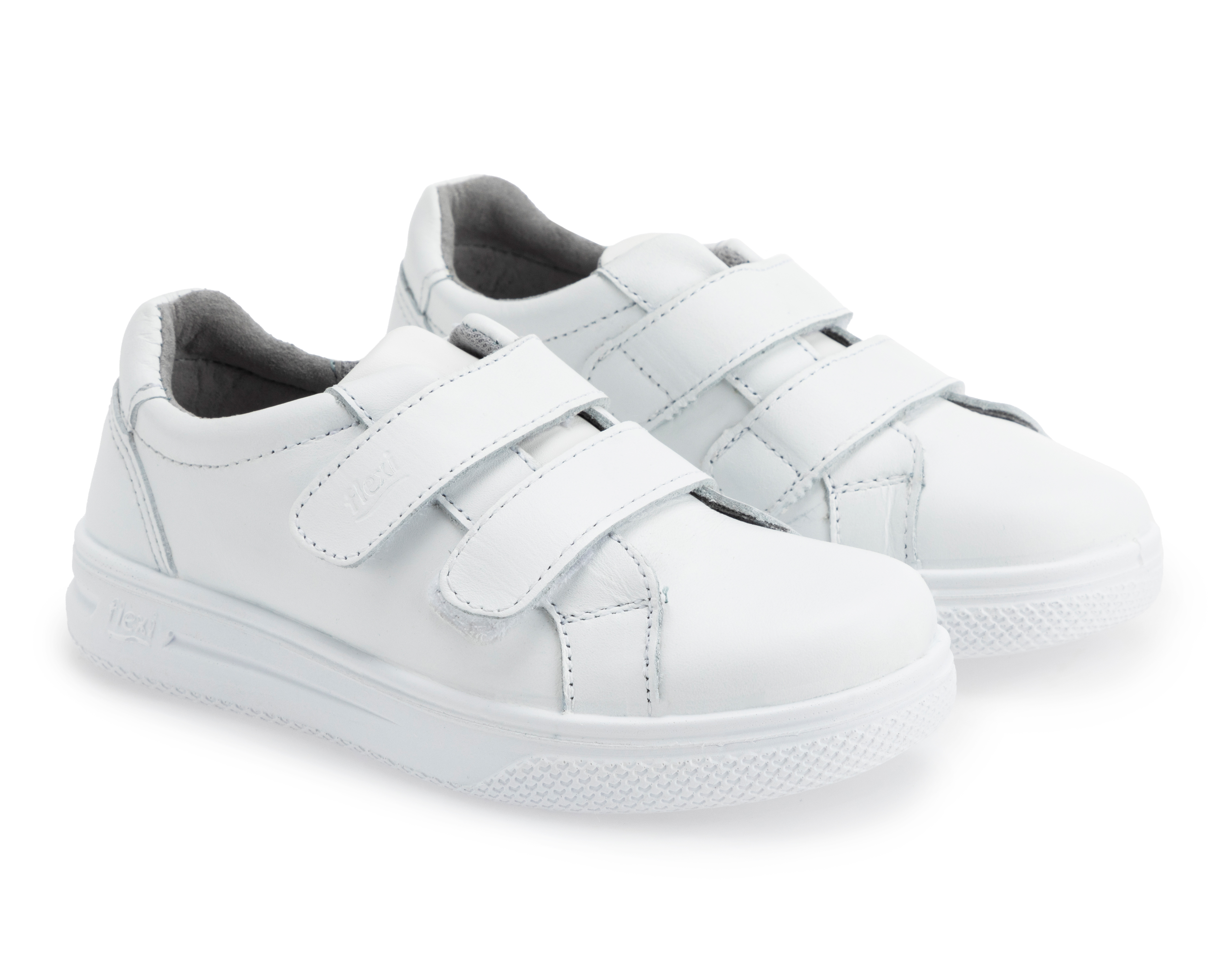 Tenis Escolares Flexi de Piel para Niña