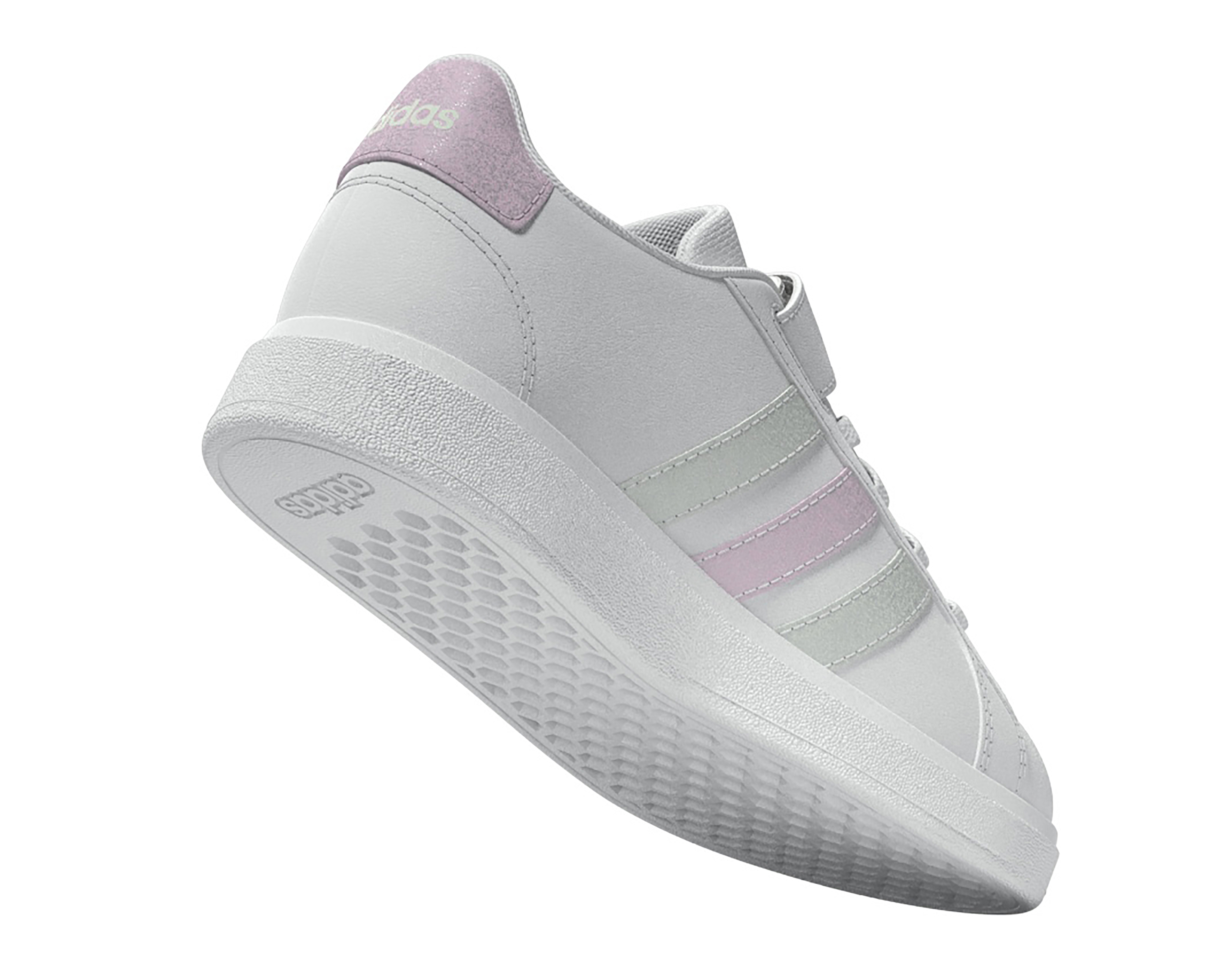 Foto 7 pulgar | Foto 6 | Tenis Adidas Grand Court 2.0 EL C para Niña