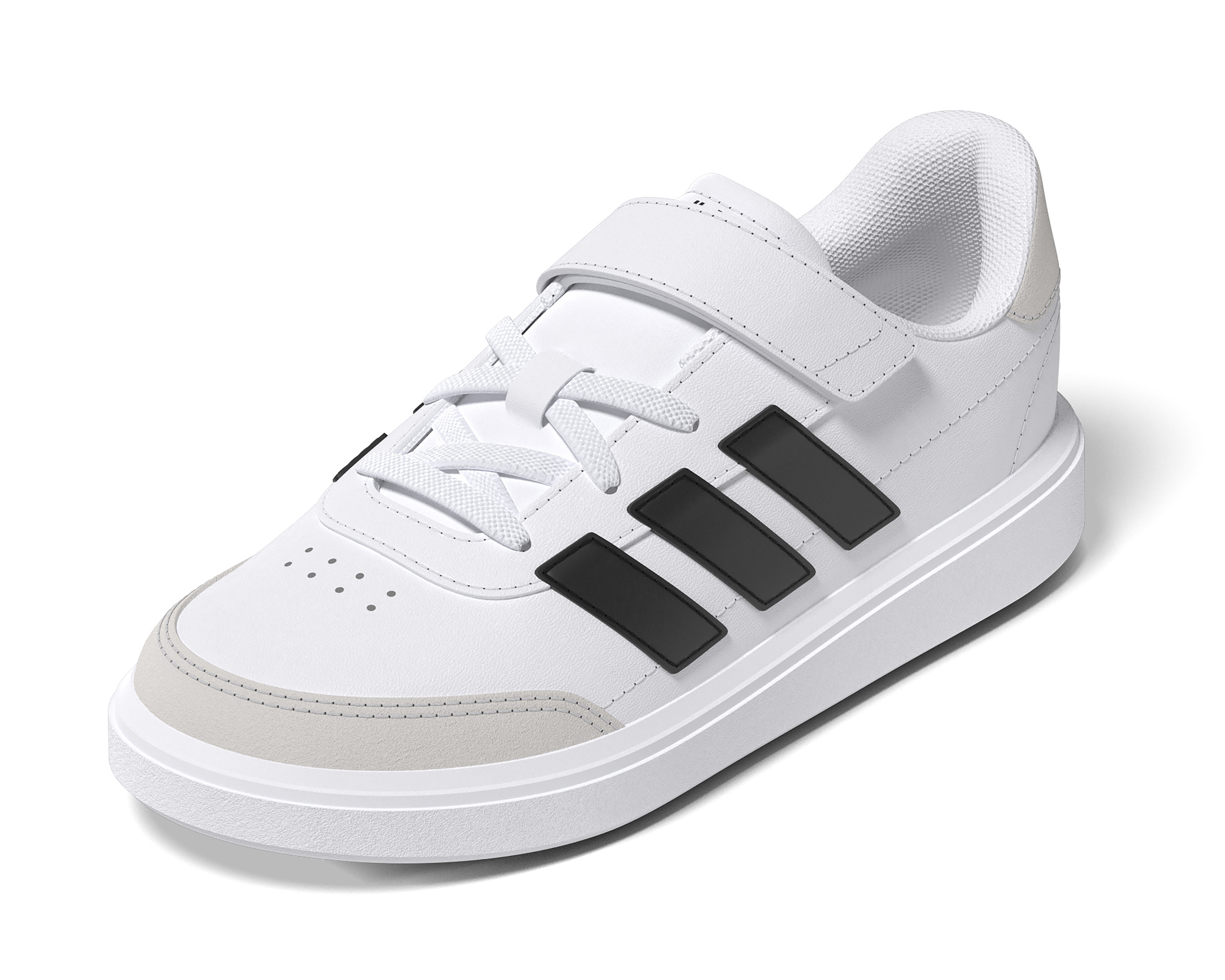 Foto 2 pulgar | Foto 1 | Tenis Adidas Courtblock EL C para Niño