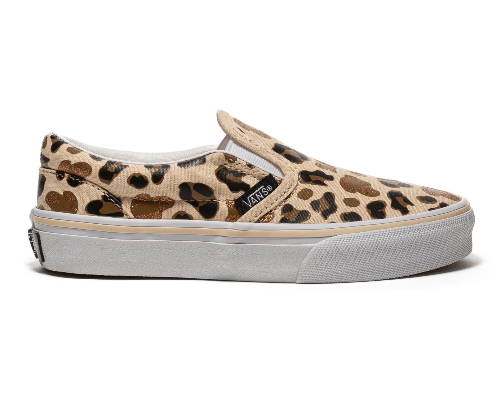 Foto 4 pulgar | Foto 3 | Tenis Vans Leopard Glitter para Niña
