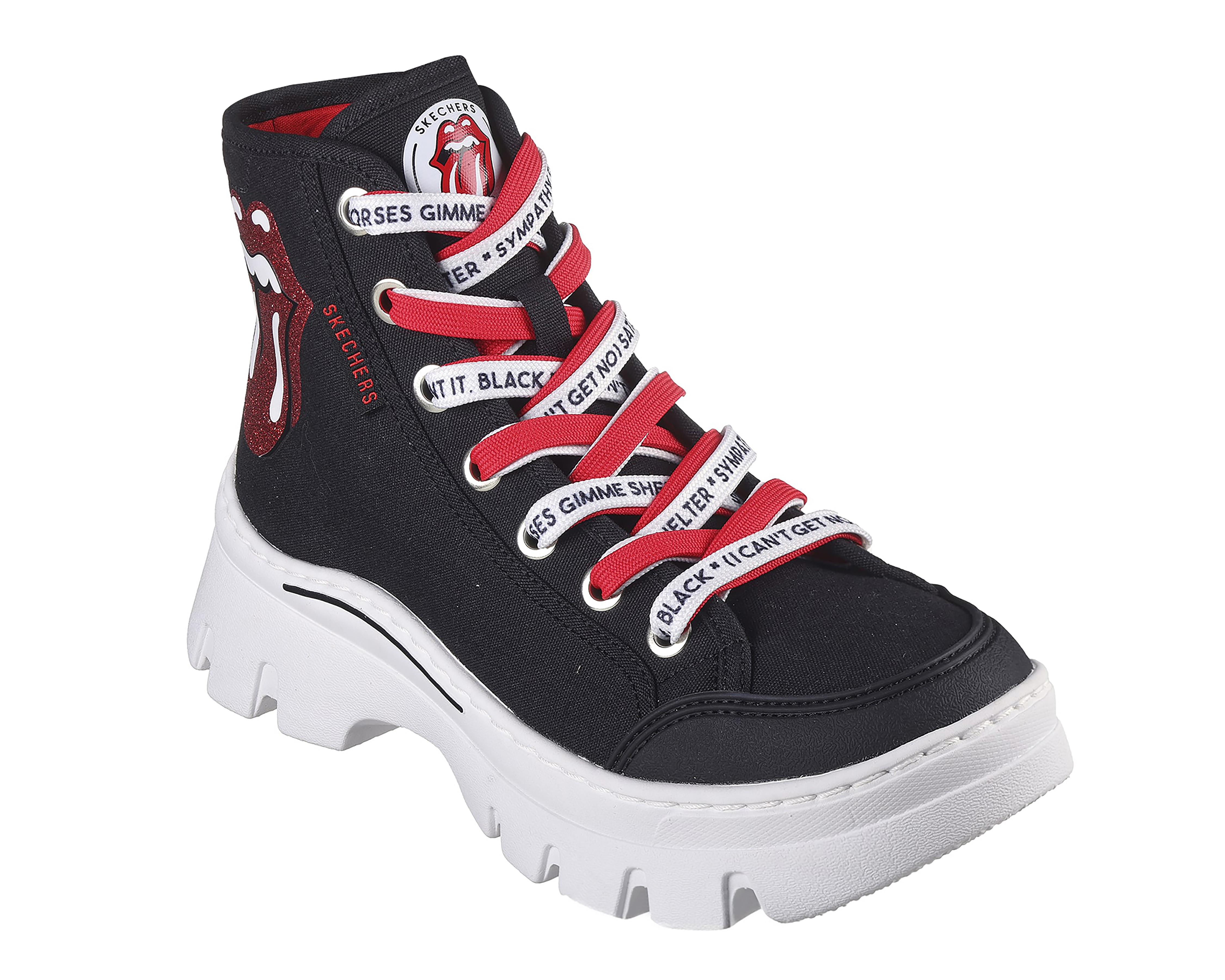 Foto 2 pulgar | Foto 1 | Tenis Skechers Street Rolling Stones: Roadies Surge para Mujer