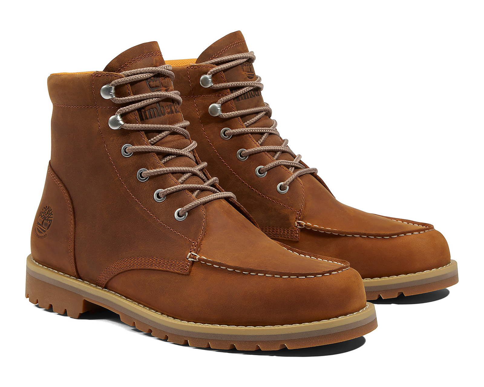 Foto 2 pulgar | Foto 1 | Botas Outdoor Timberland Redwood Falls de Piel para Hombre