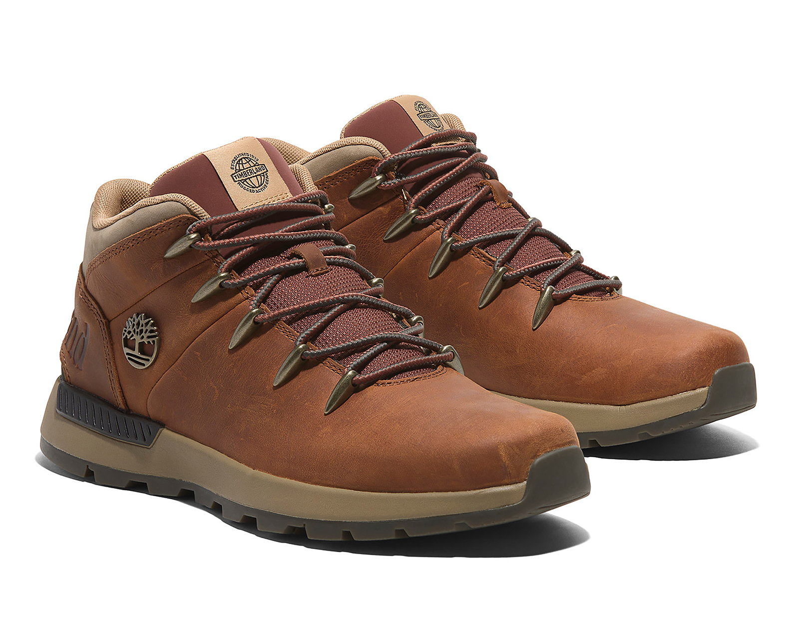 Foto 2 pulgar | Foto 1 | Botas para Senderismo Timberland Sprint Trekker de Piel para Hombre