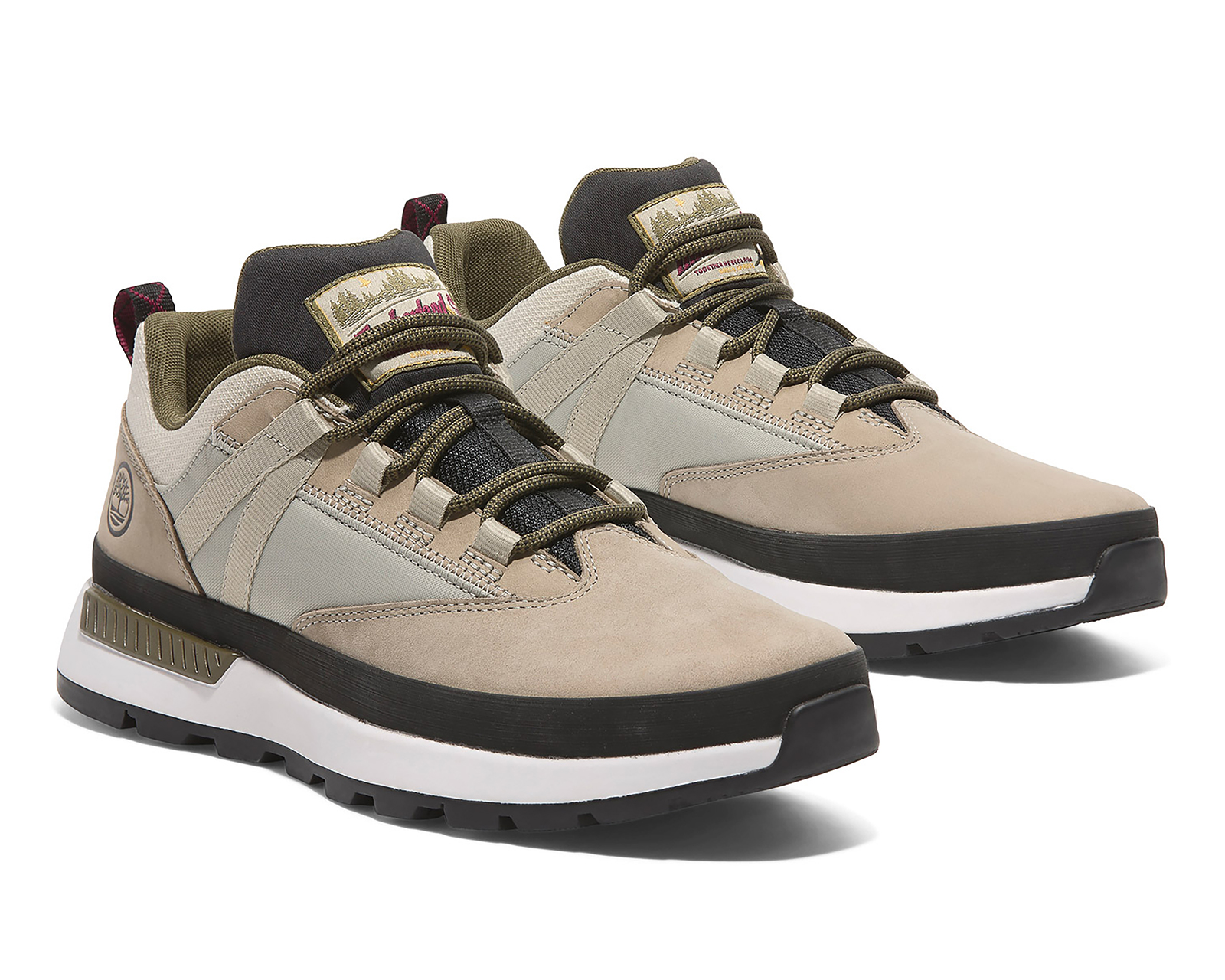 Foto 2 pulgar | Foto 1 | Tenis para Senderismo Timberland Euro Trekker de Piel para Hombre