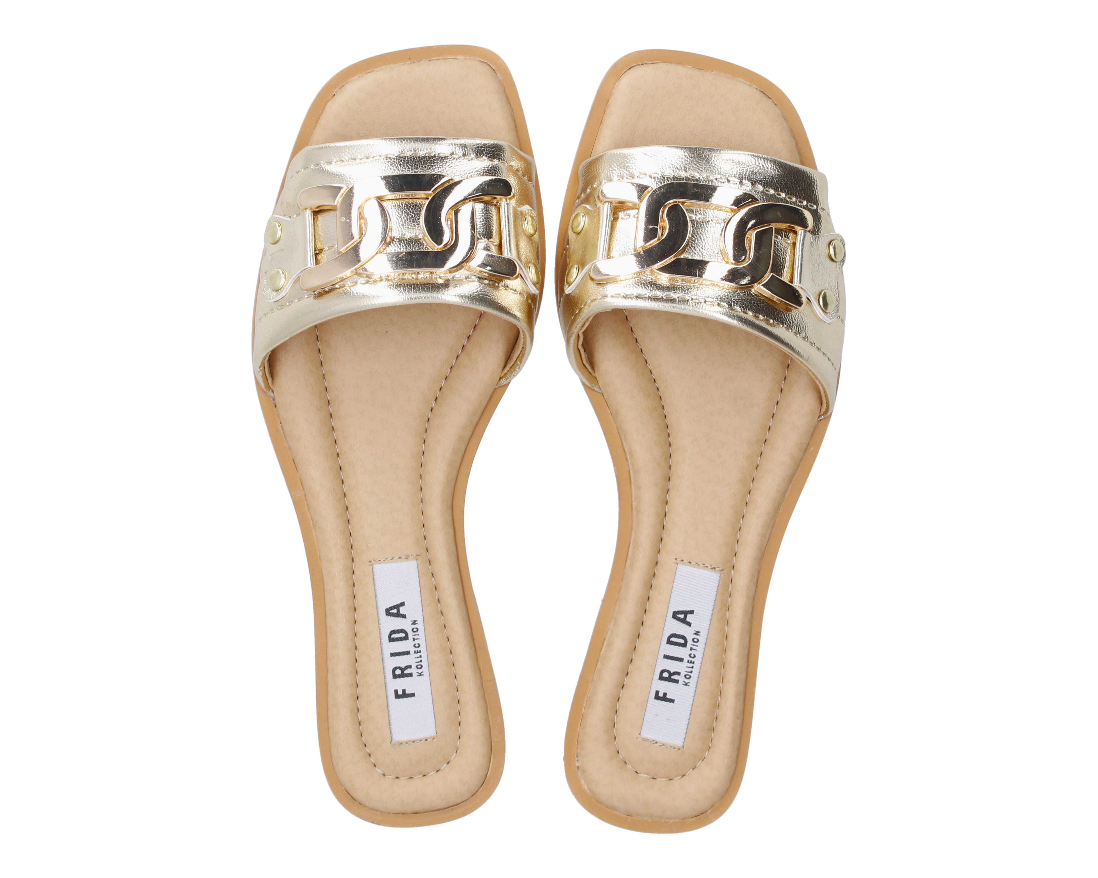 Foto 3 pulgar | Foto 2 | Sandalias Casuales Frida Kollection para Mujer