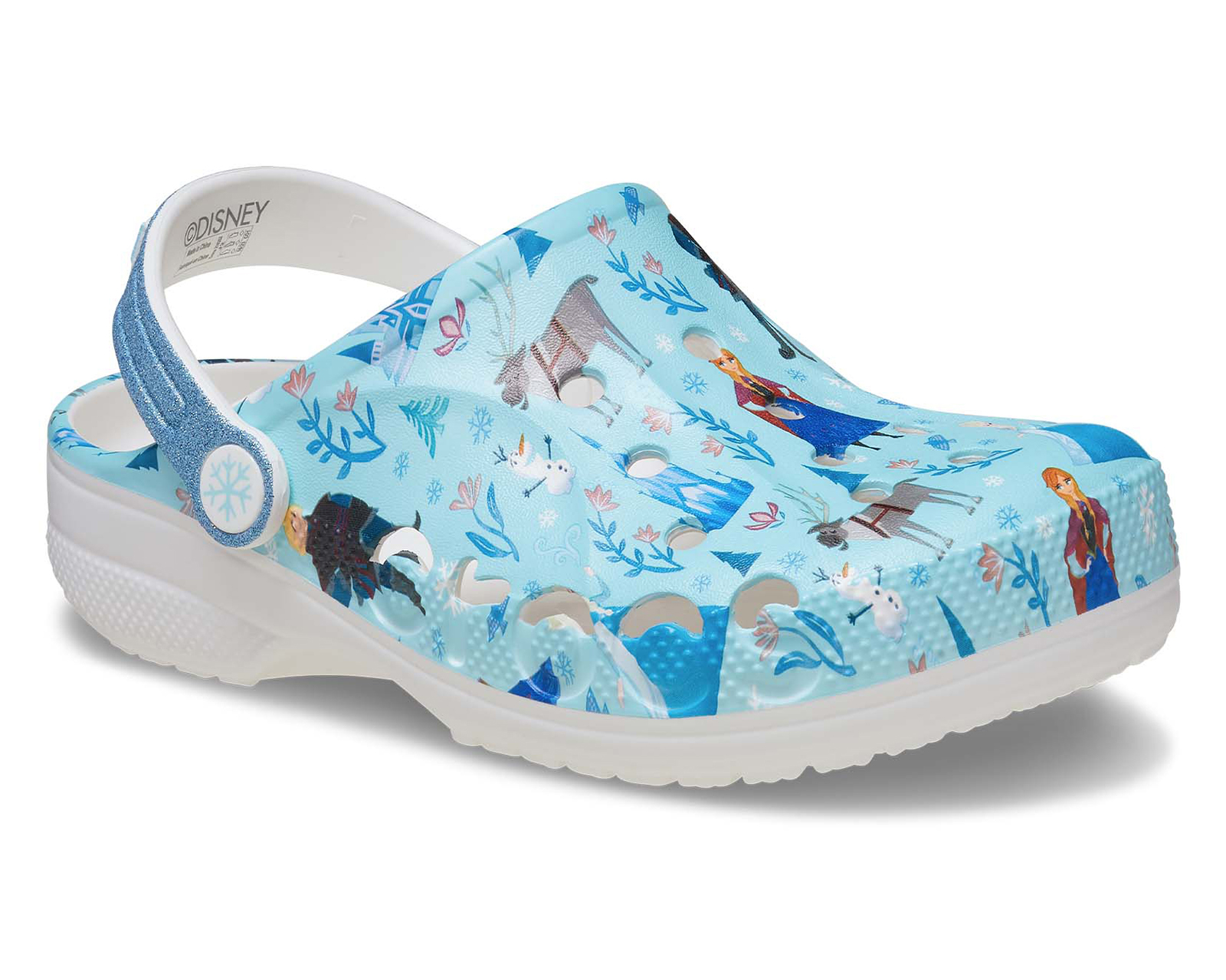 Sandalias Crocs Baya Clog Frozen para Niña