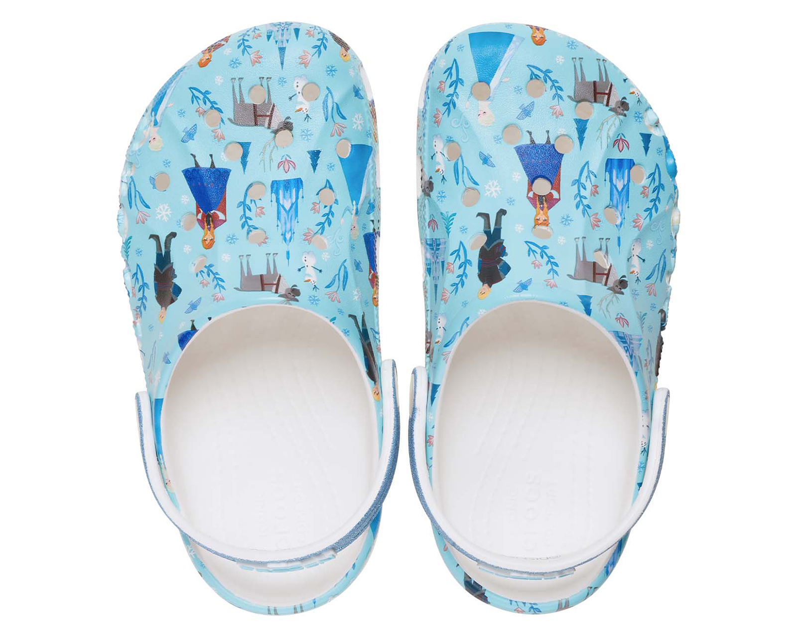 Foto 3 pulgar | Foto 2 | Sandalias Crocs Baya Clog Frozen para Niña