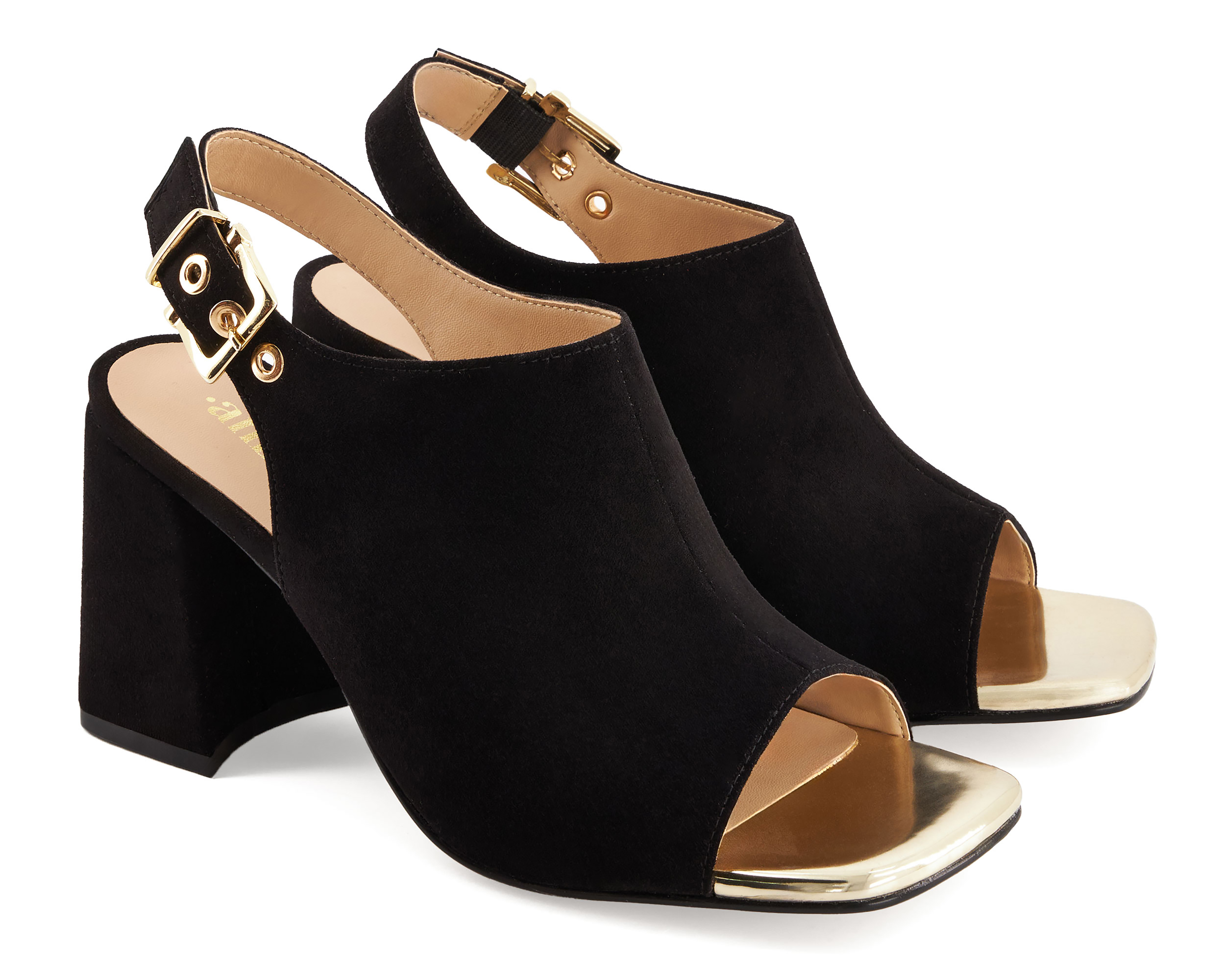 Foto 2 pulgar | Foto 1 | Sandalias de Tacón Andrea para Mujer