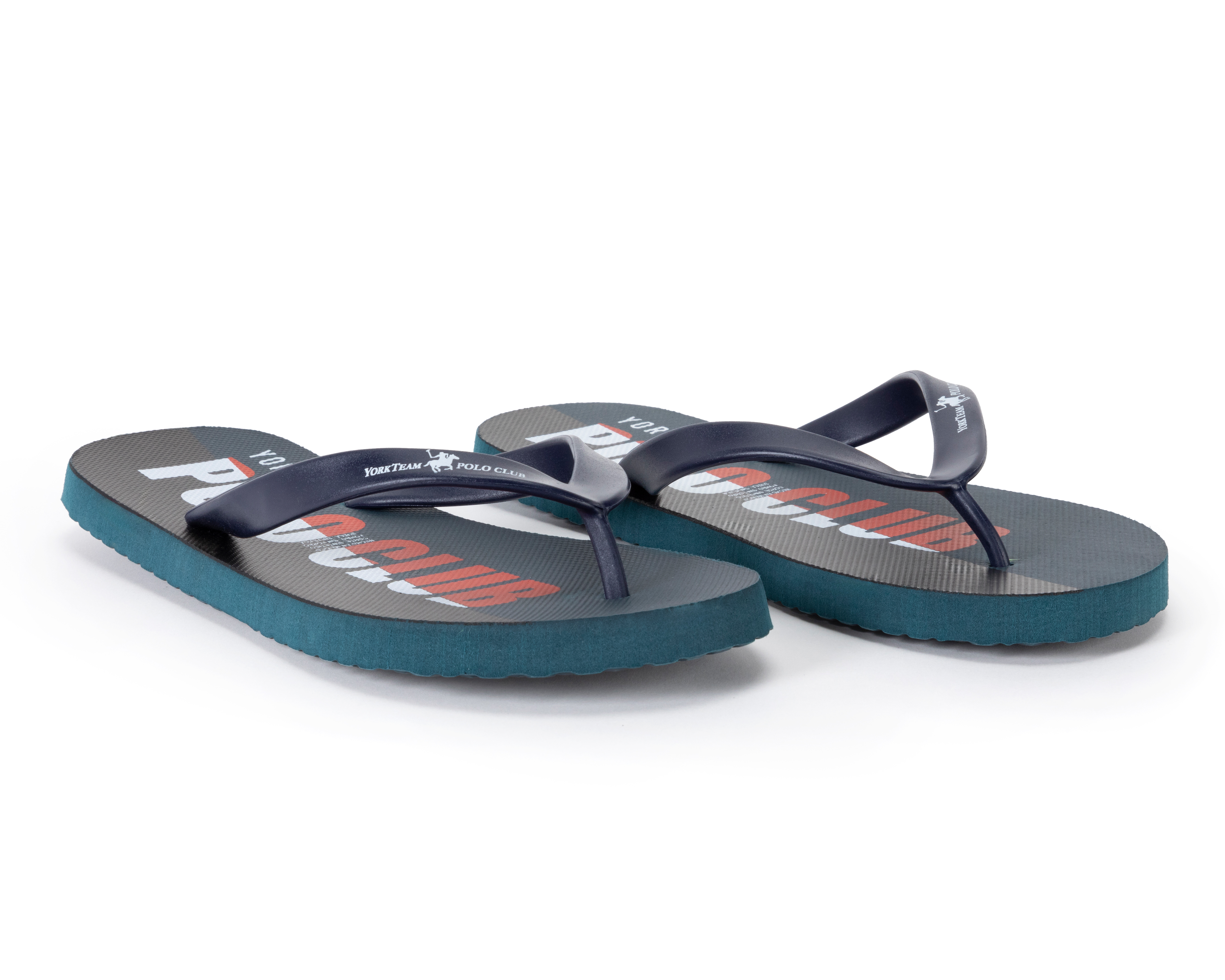 Foto 2 pulgar | Foto 1 | Sandalias de Playa York Team Polo Club para Hombre