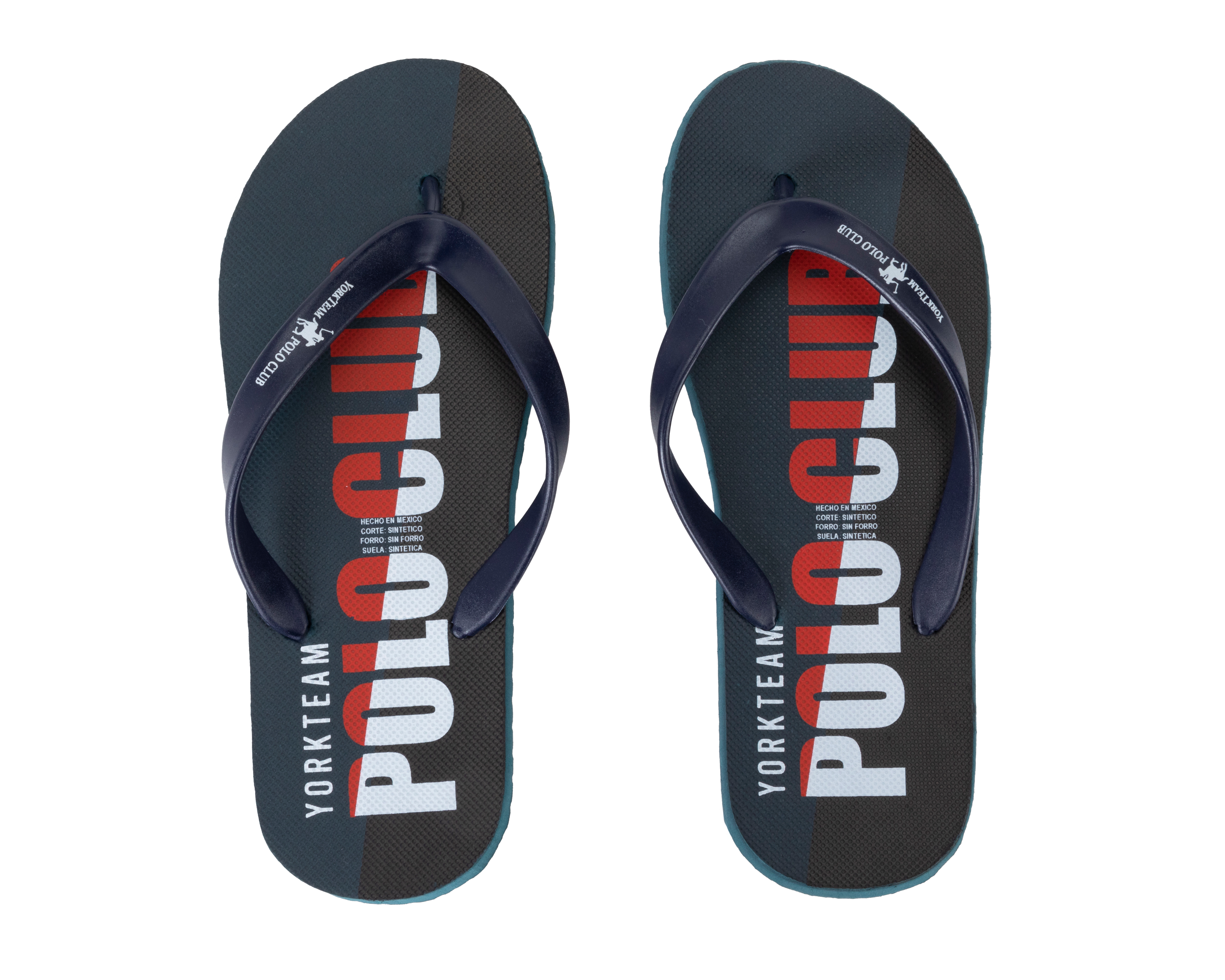 Foto 4 pulgar | Foto 3 | Sandalias de Playa York Team Polo Club para Hombre
