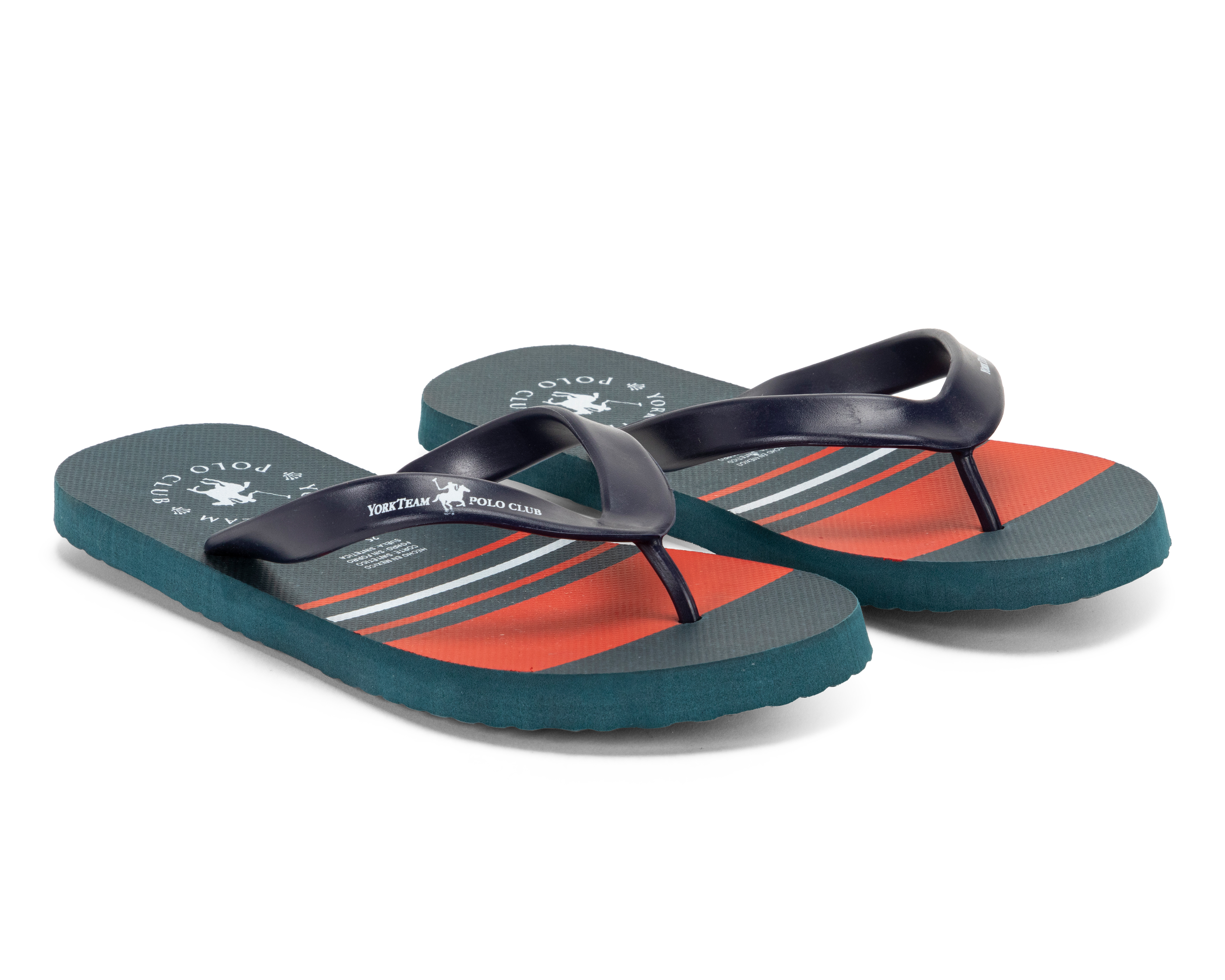 Foto 2 pulgar | Foto 1 | Sandalias de Playa York Team Polo Club para Hombre