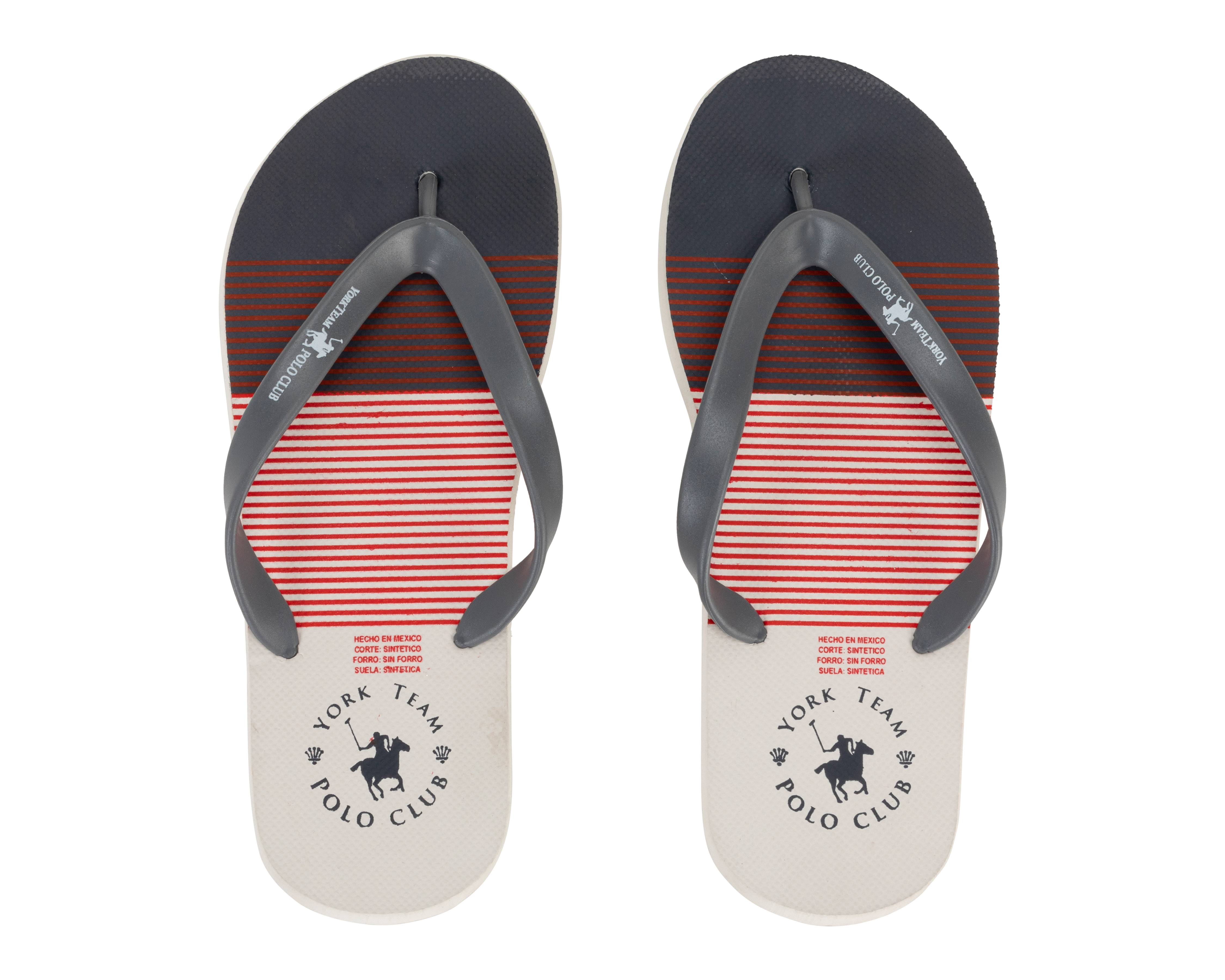Foto 4 pulgar | Foto 3 | Sandalias de Playa York Team Polo Club para Hombre