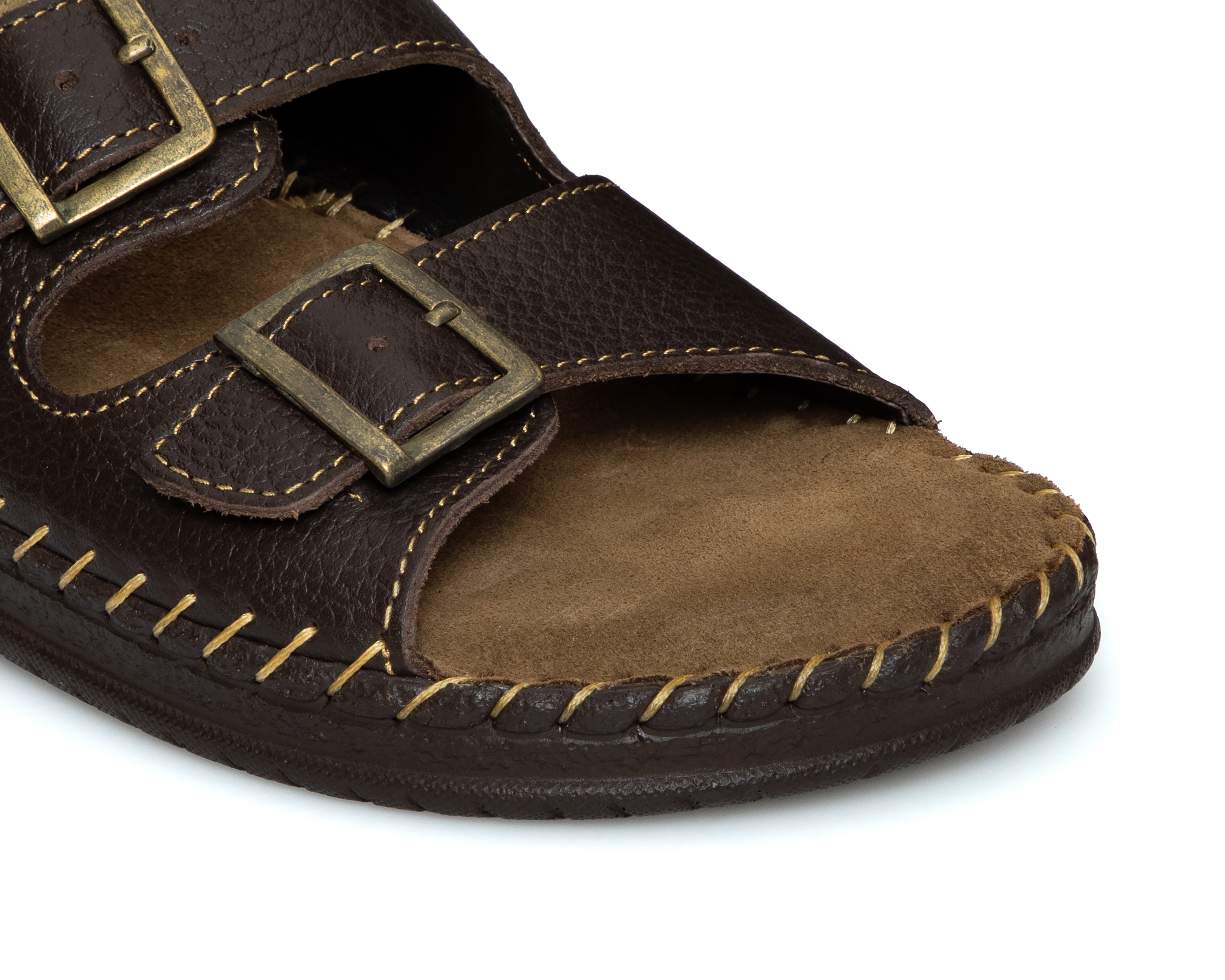 Foto 6 | Foto 6 | Sandalias Casuales Porto Sur de Piel para Hombre