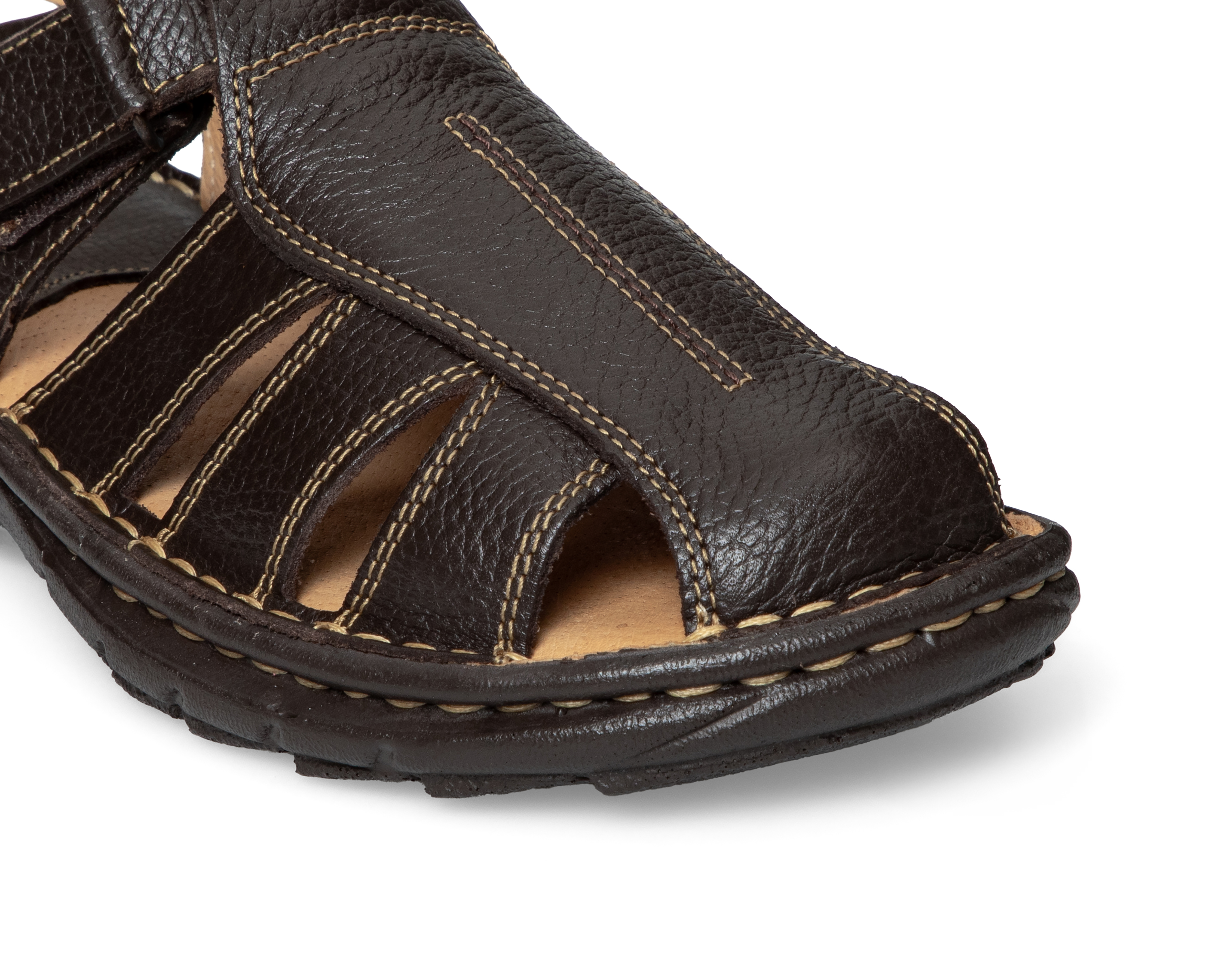 Foto 7 pulgar | Foto 6 | Sandalias Casuales Porto Sur de Piel para Hombre