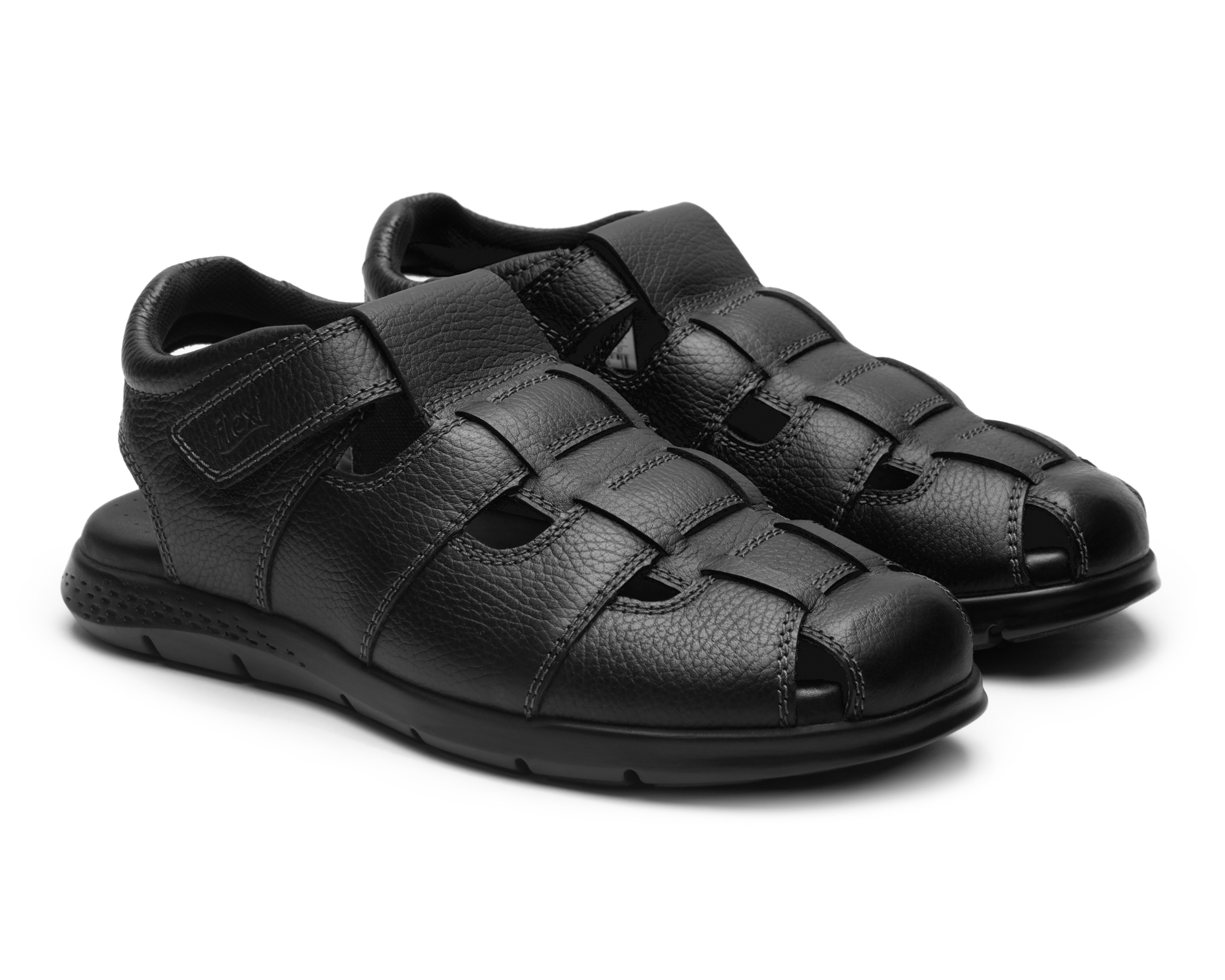 Foto 1 | Foto 1 | Sandalias Casuales Flexi de Piel para Hombre