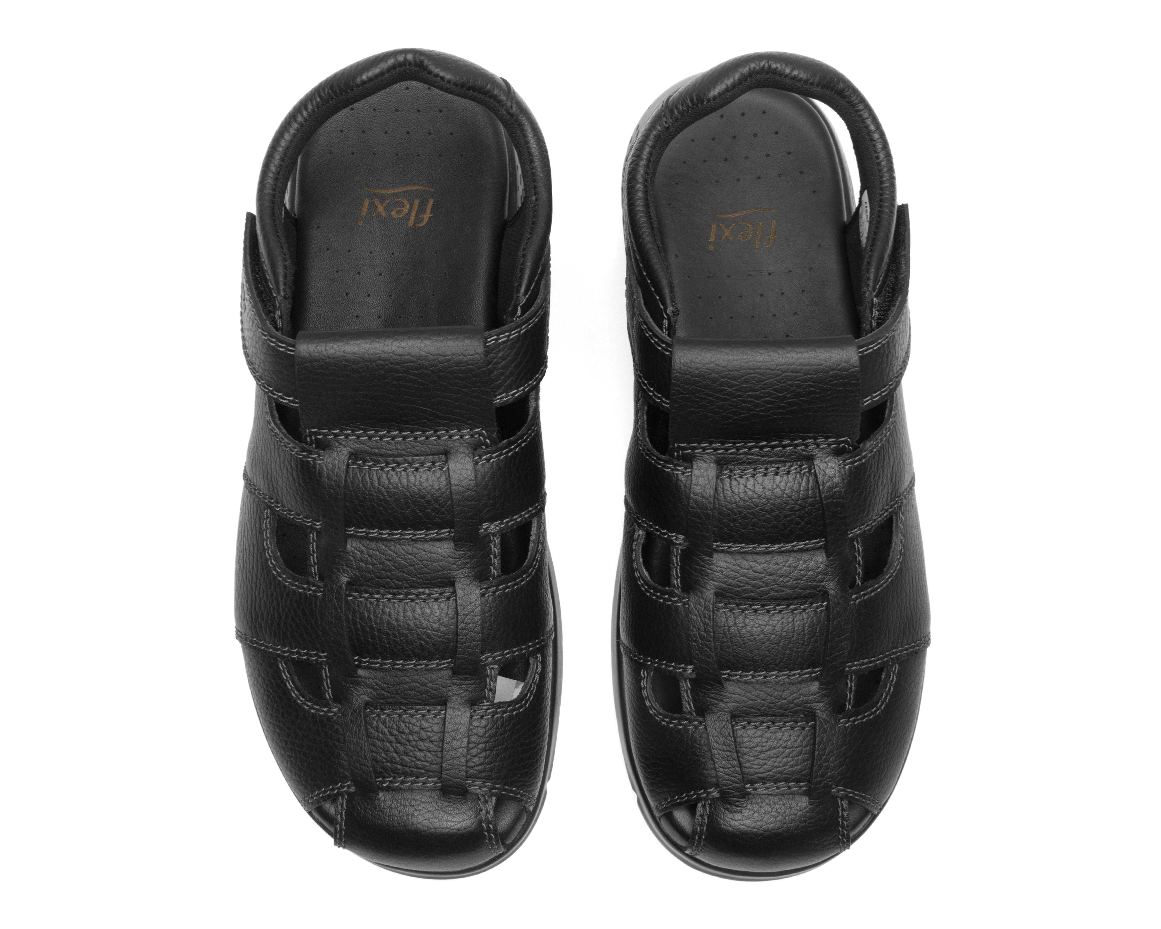 Foto 3 | Foto 3 | Sandalias Casuales Flexi de Piel para Hombre