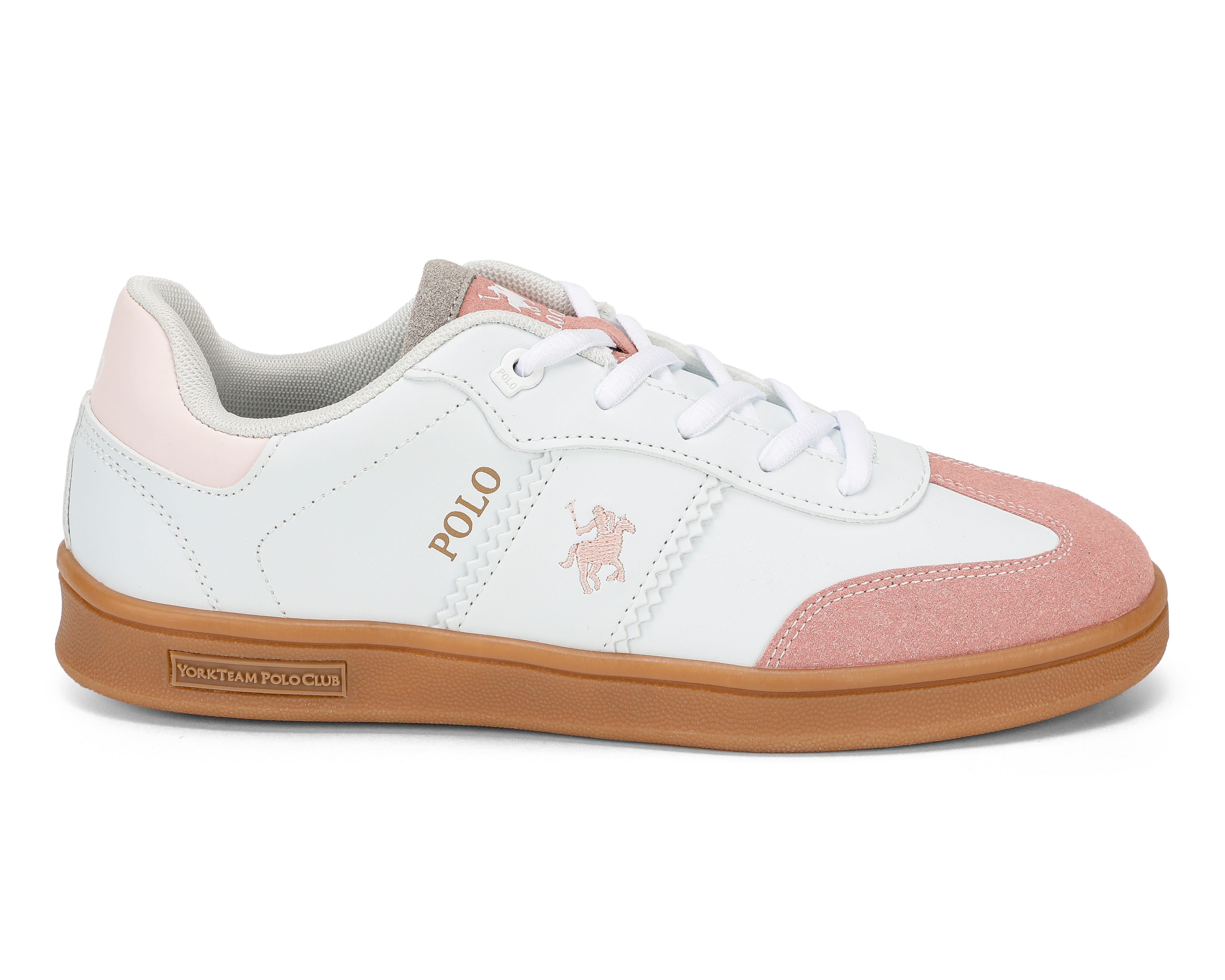 Foto 3 pulgar | Foto 2 | Tenis Casuales York Team Polo Club para Mujer
