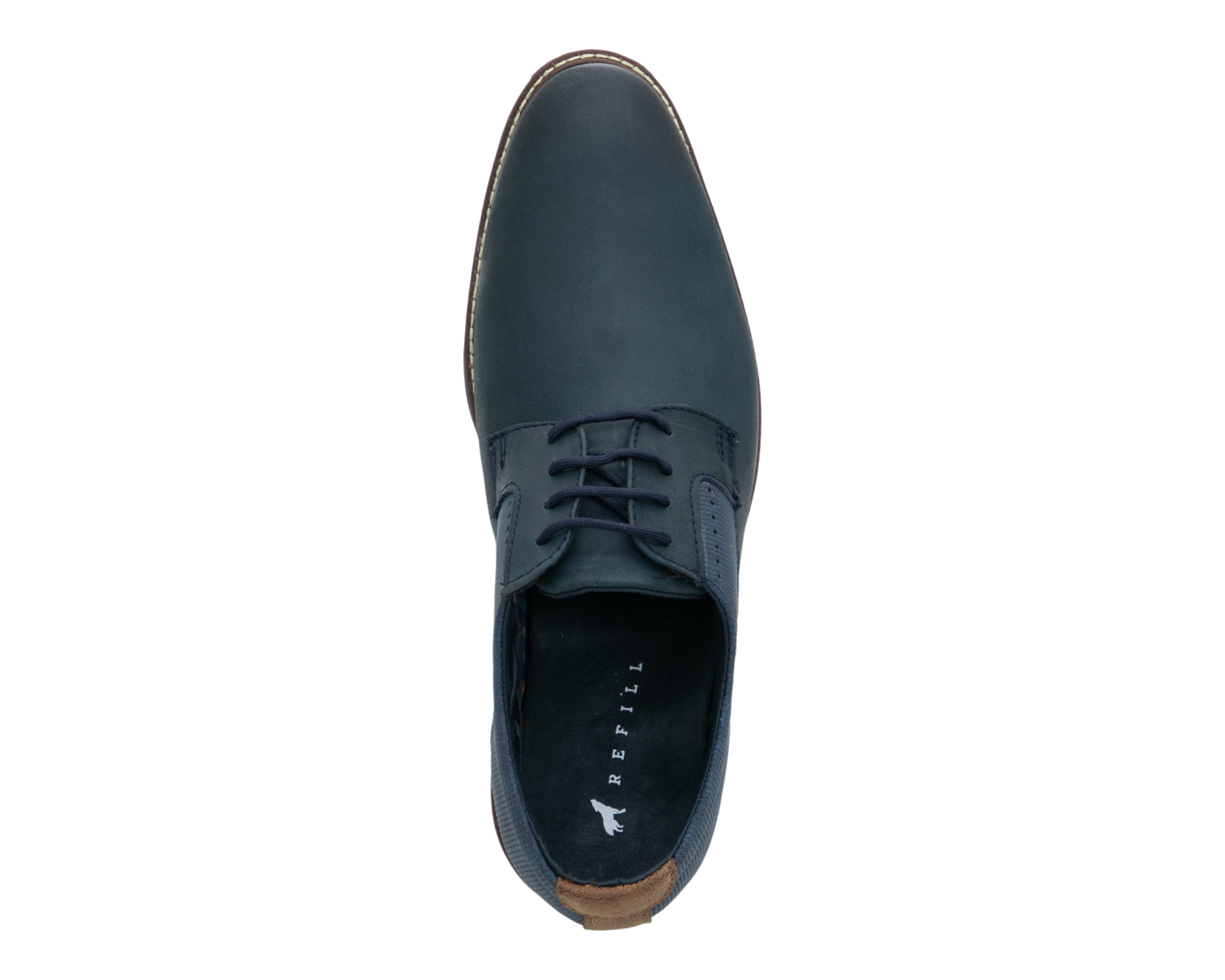 Foto 5 | Foto 5 | Zapatos Casuales Refill de Piel para Hombre