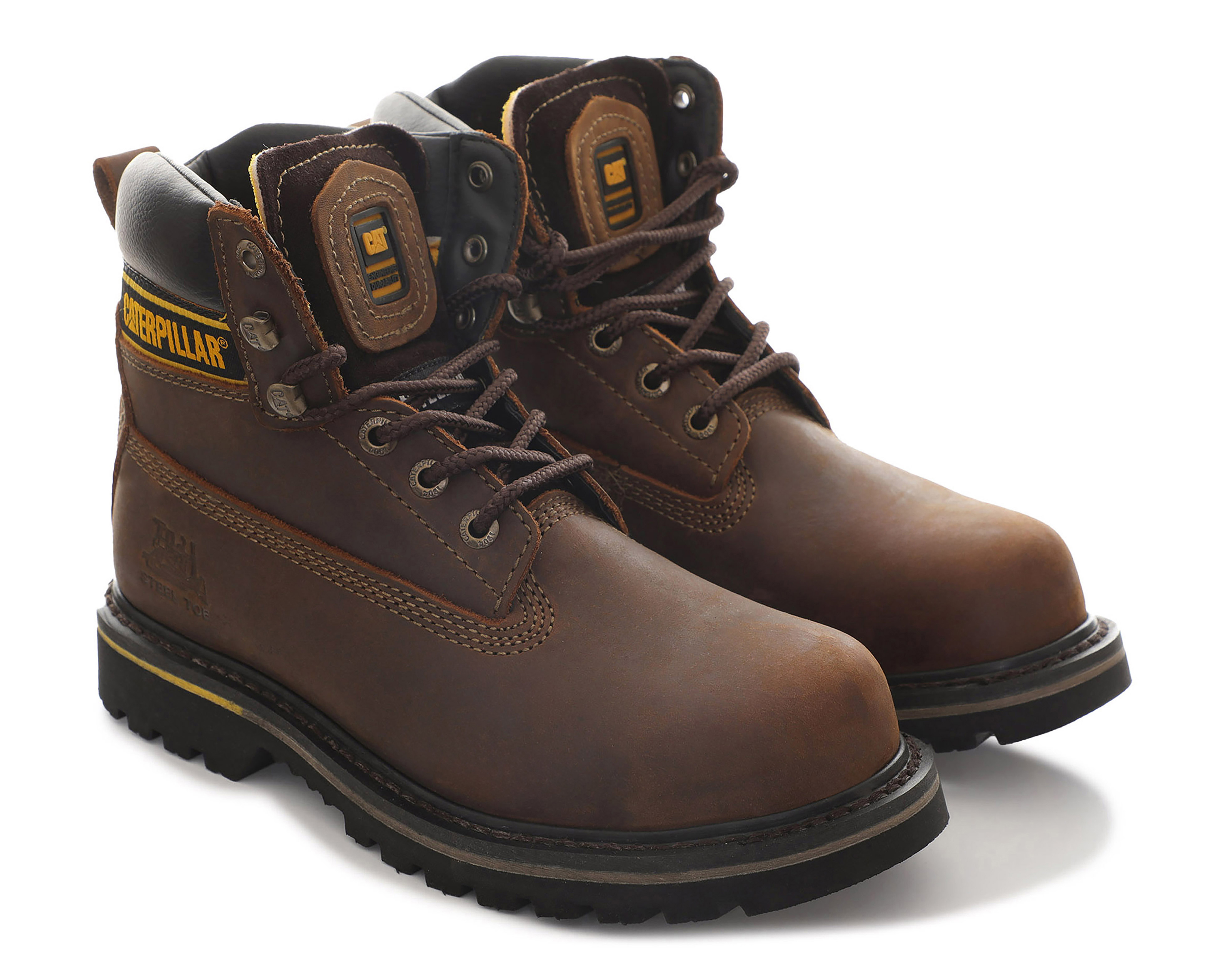 Botas de Trabajo CAT Holton ST Industrial de Piel para Hombre