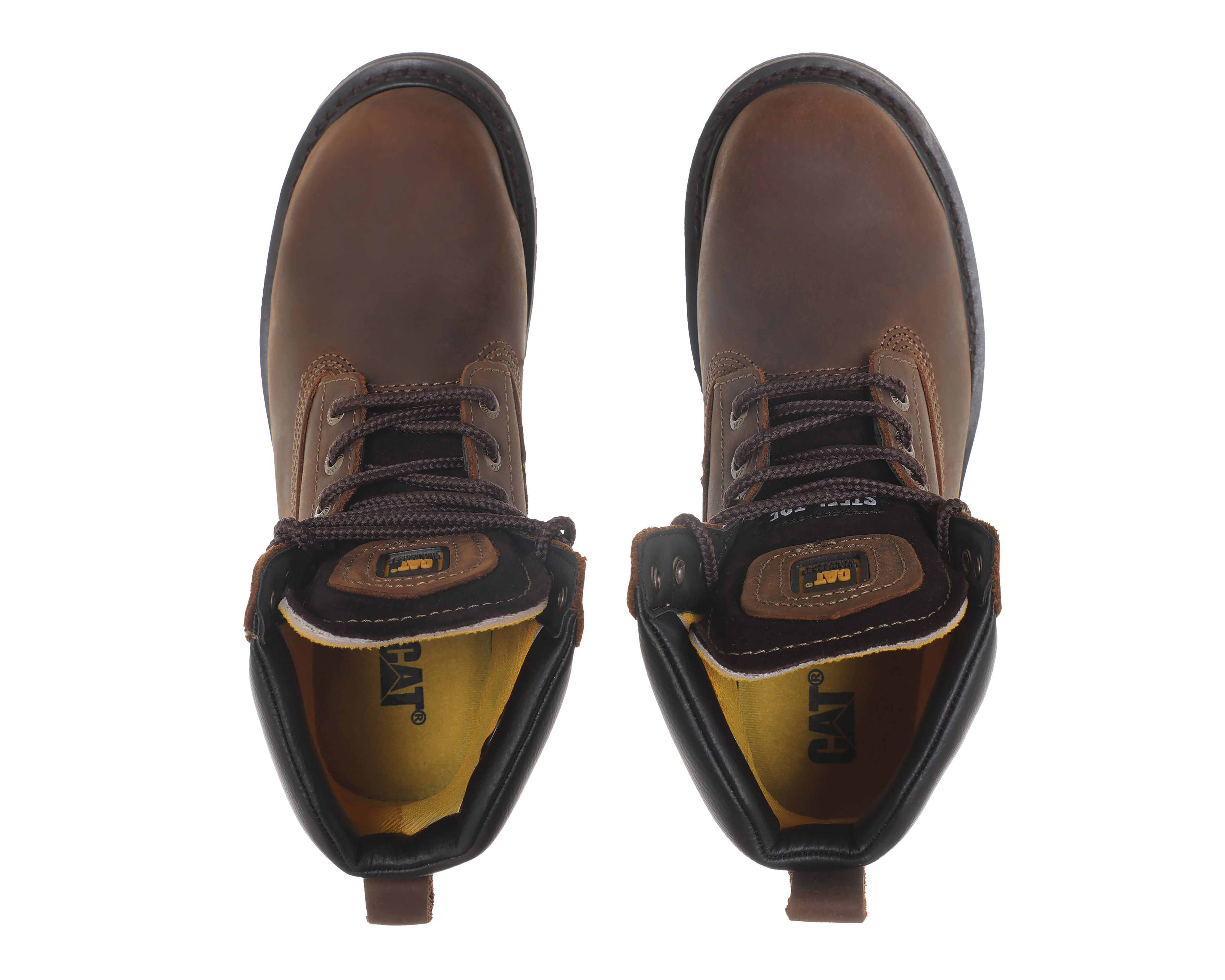 Foto 4 pulgar | Foto 3 | Botas de Trabajo CAT Holton ST Industrial de Piel para Hombre