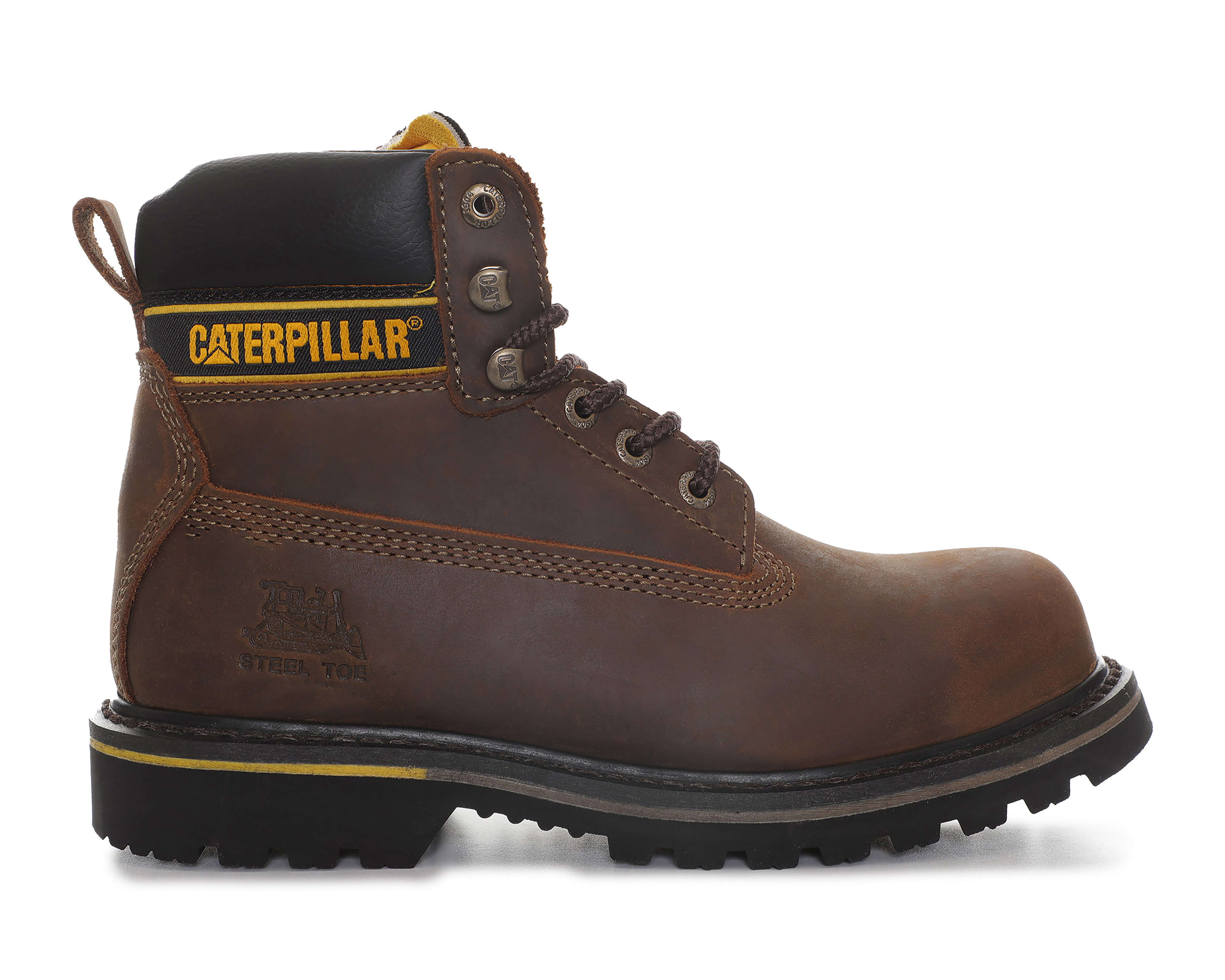 Foto 5 pulgar | Foto 4 | Botas de Trabajo CAT Holton ST Industrial de Piel para Hombre