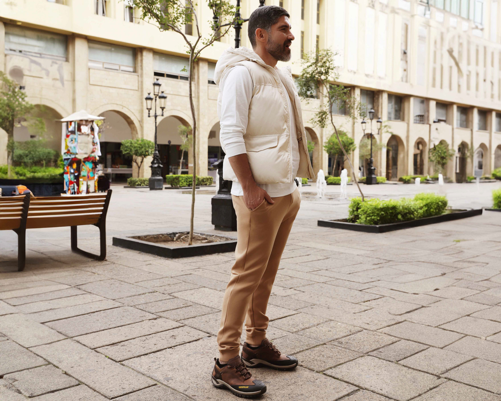 Foto 8 pulgar | Foto 7 | Tenis CAT de Piel para Hombre