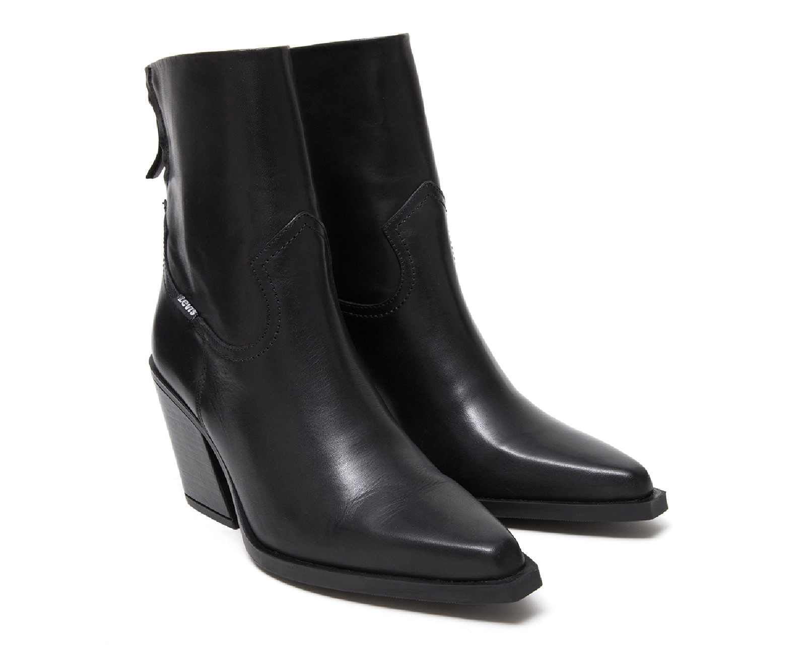 Foto 2 pulgar | Foto 1 | Botas Vaqueras Levi's de Piel para Mujer