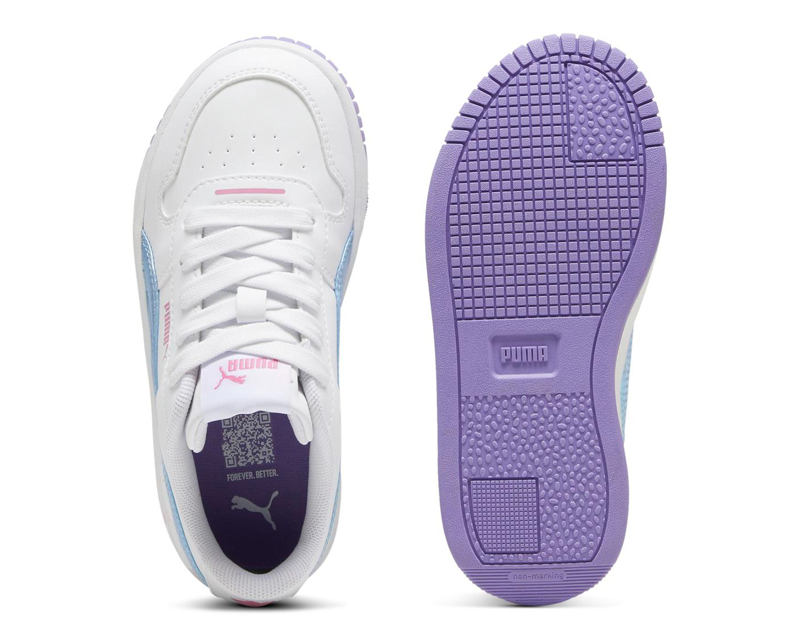 Foto 3 pulgar | Foto 2 | Tenis Puma Carina Street Bouncy para Niña