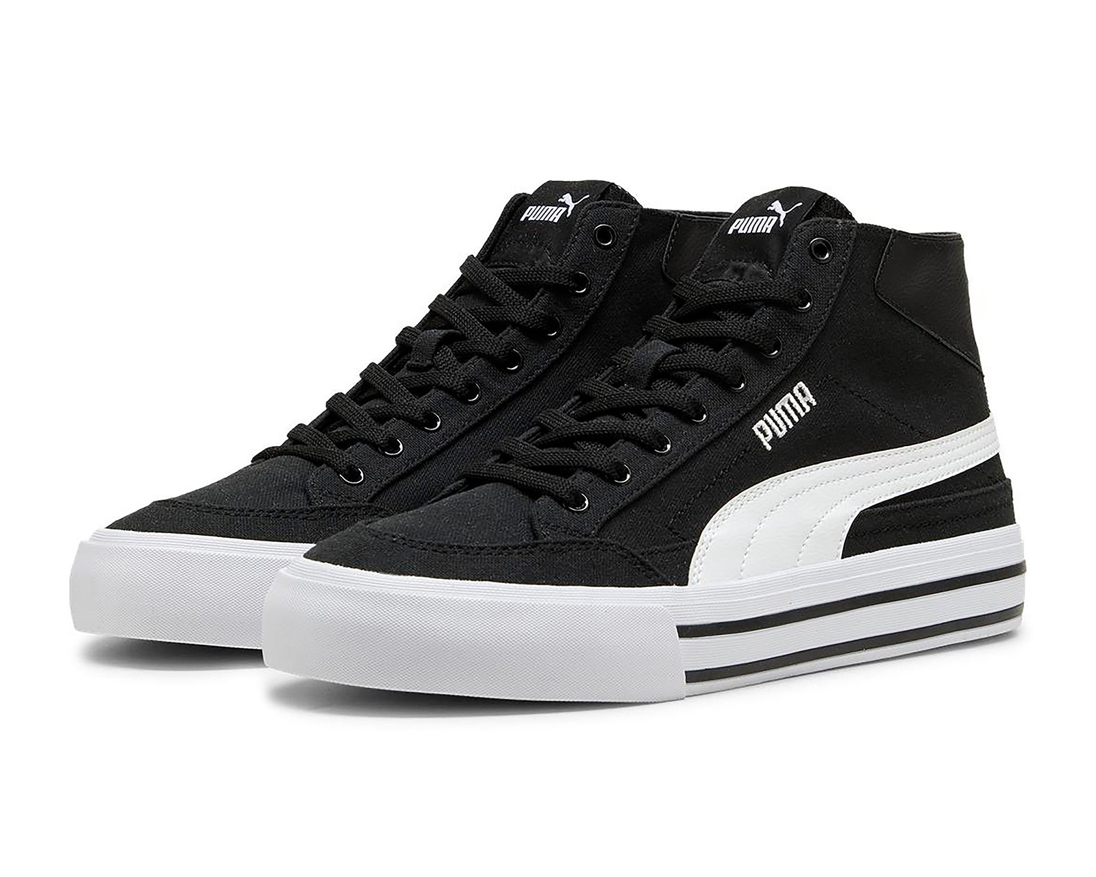 Foto 2 pulgar | Foto 1 | Tenis Puma Court Classic Vulc Mid para Hombre