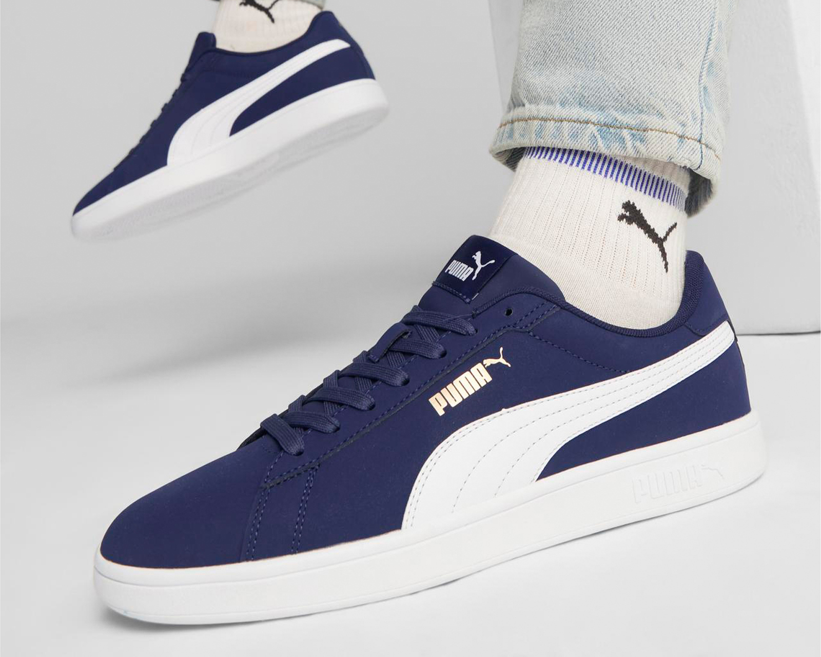 Foto 7 | Foto 7 | Tenis Puma Smash 3.0 Buck para Hombre