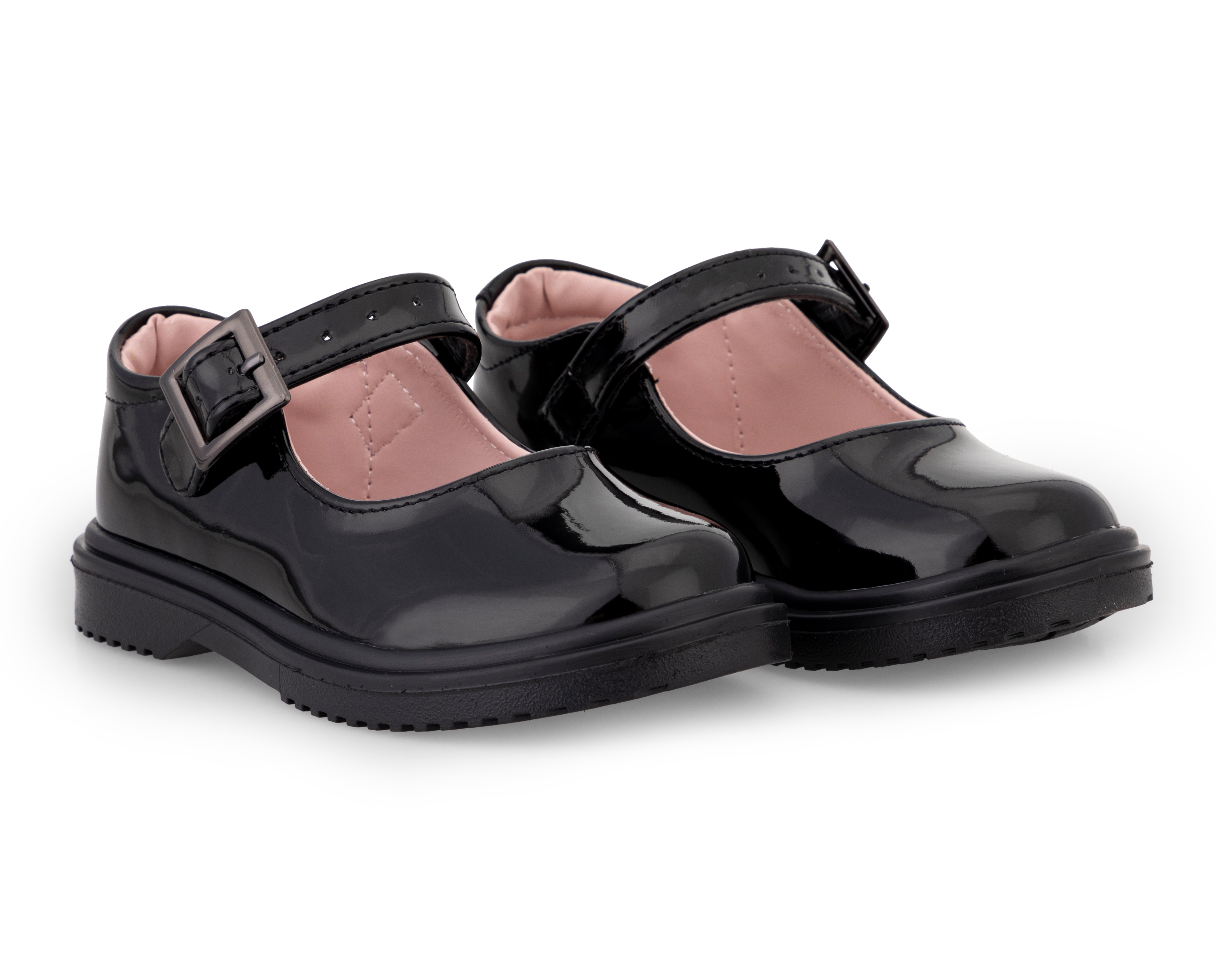 Zapatos Escolares Grafito para Niña