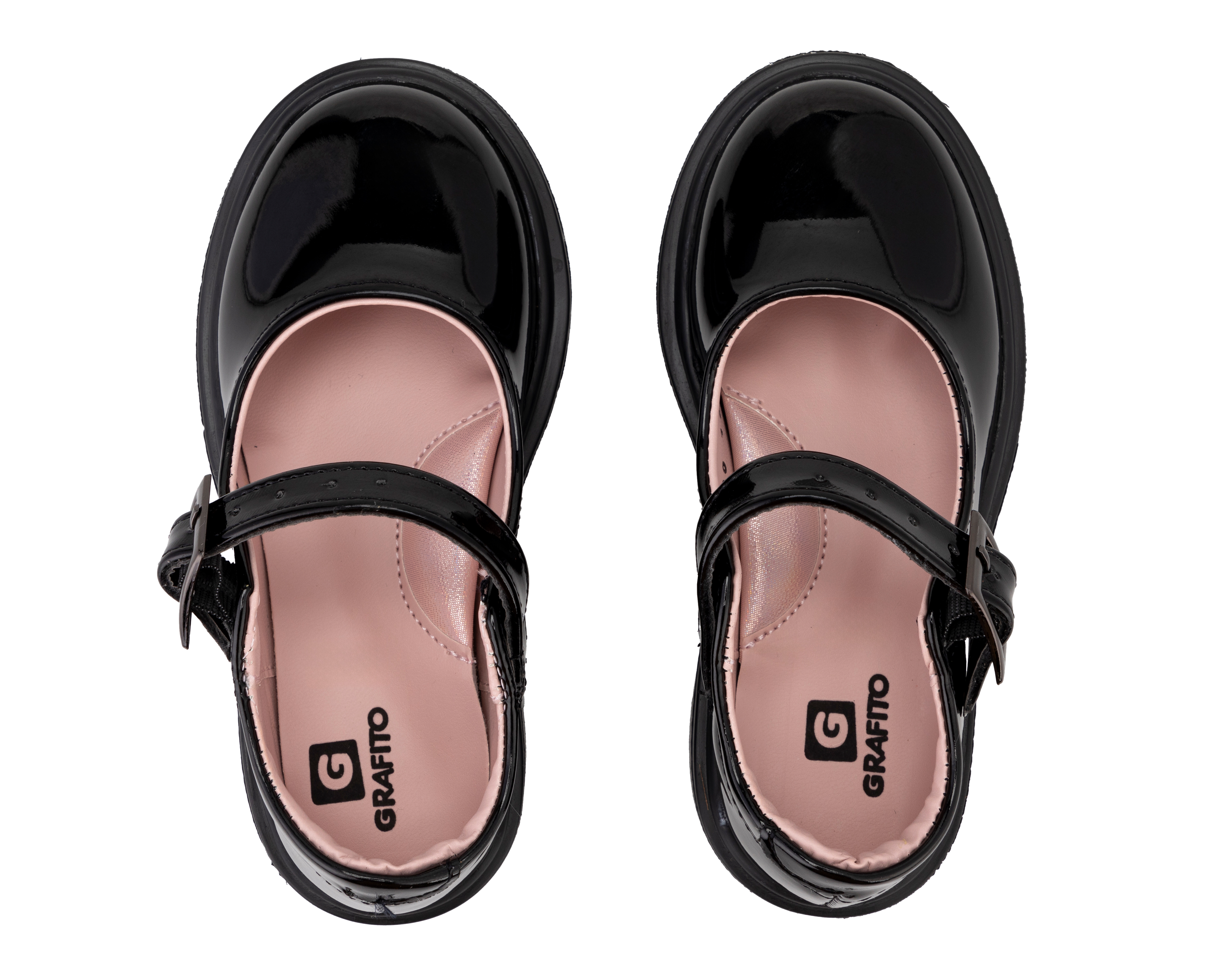 Foto 4 pulgar | Foto 3 | Zapatos Escolares Grafito para Niña