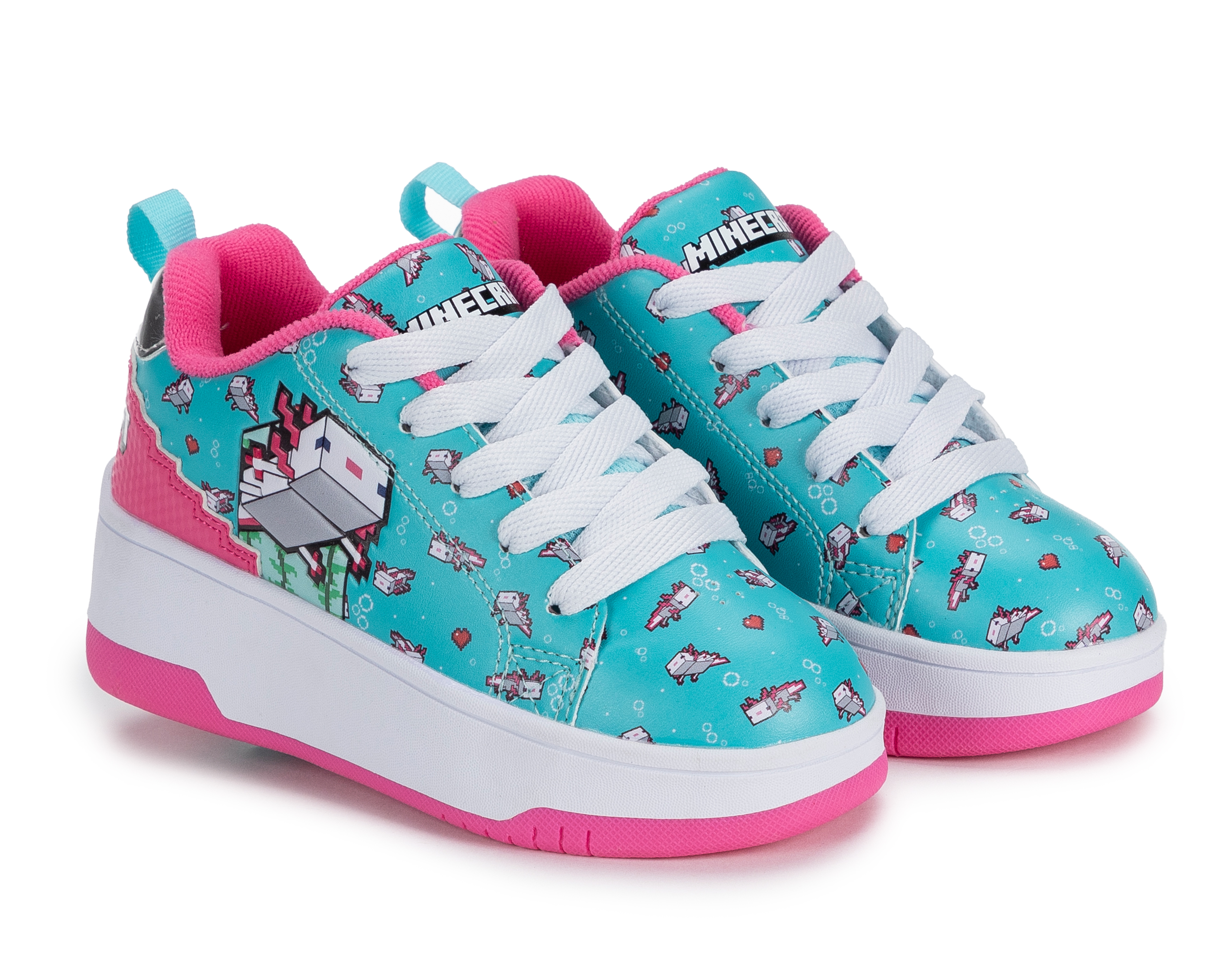 Foto 2 pulgar | Foto 1 | Tenis Patines para Niña Heelys Minecraft