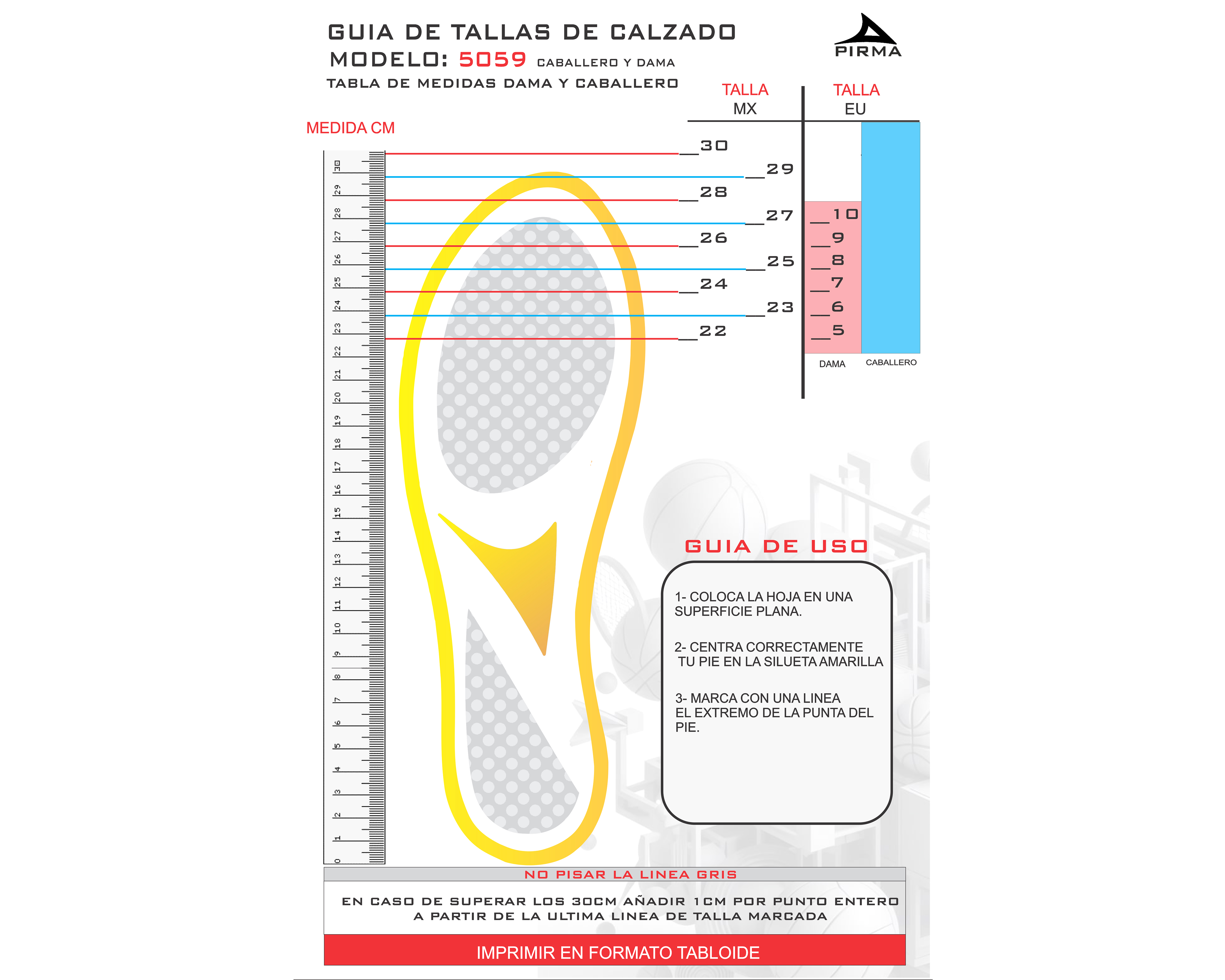 Foto 8 pulgar | Foto 7 | Tenis para Basquetbol PIRMA Max-Fit Pro Juveniles