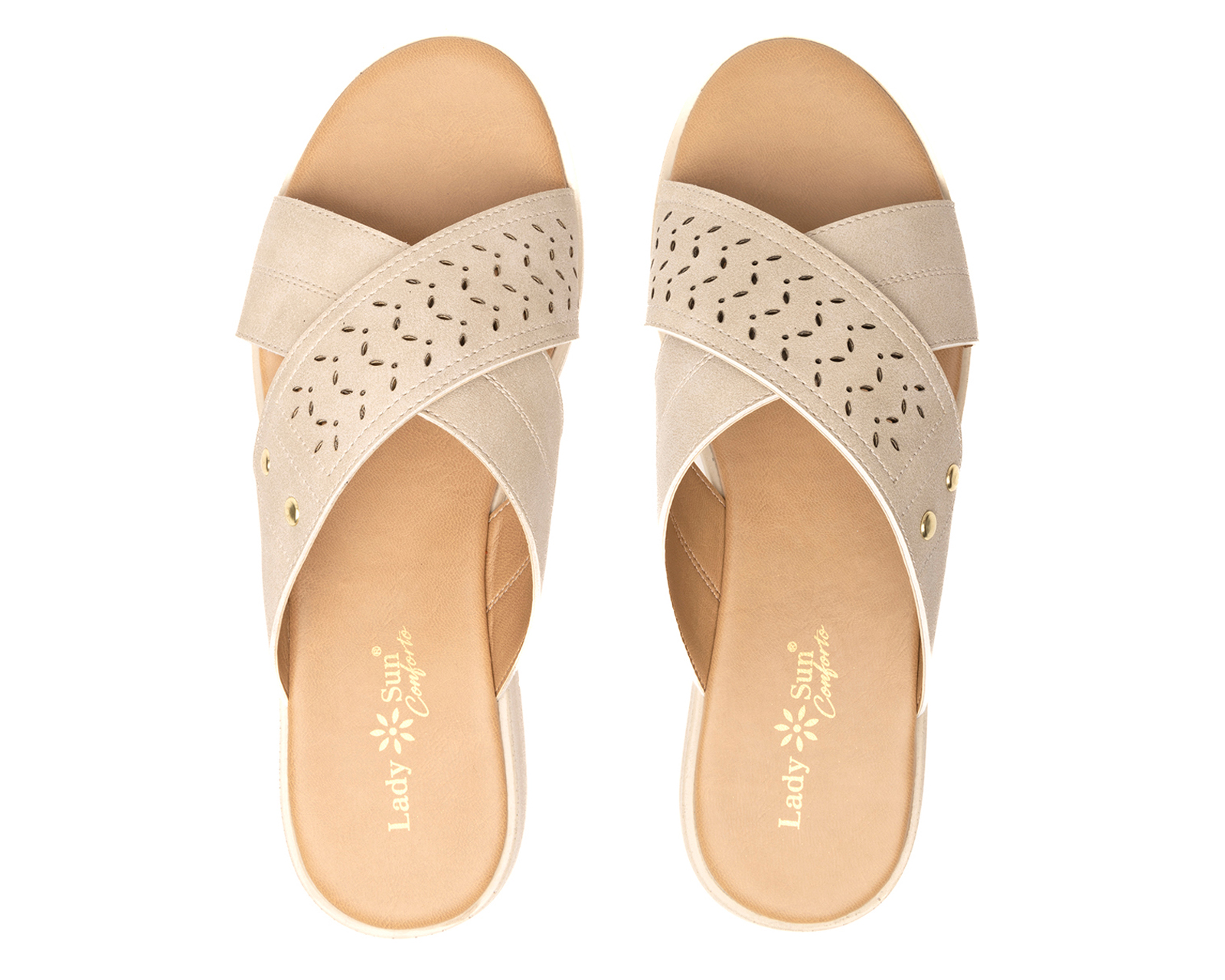 Foto 4 pulgar | Foto 3 | Sandalias Lady Sun Conforto para Mujer