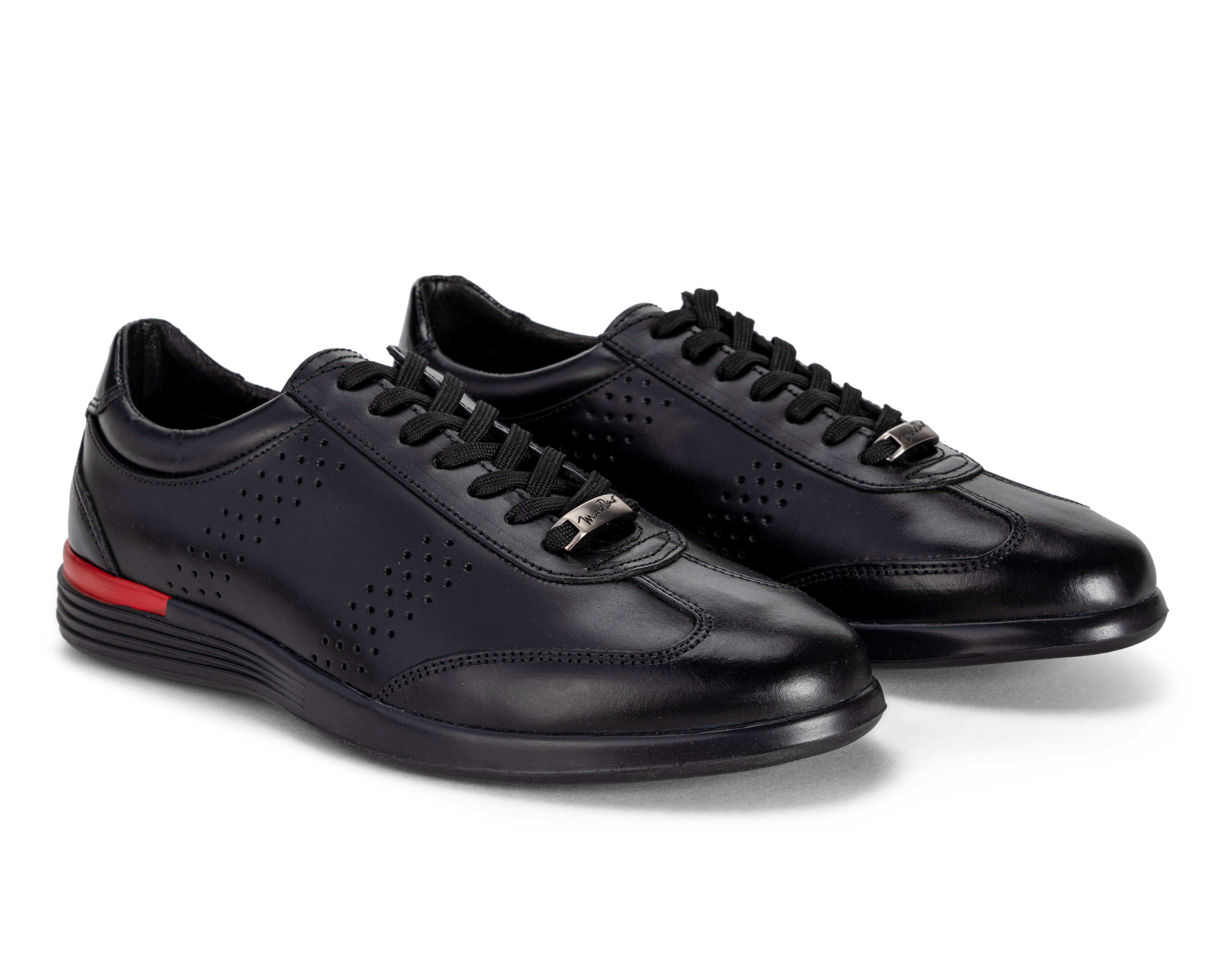 Foto 2 pulgar | Foto 1 | Tenis Casuales Michel Domit de Piel para Hombre