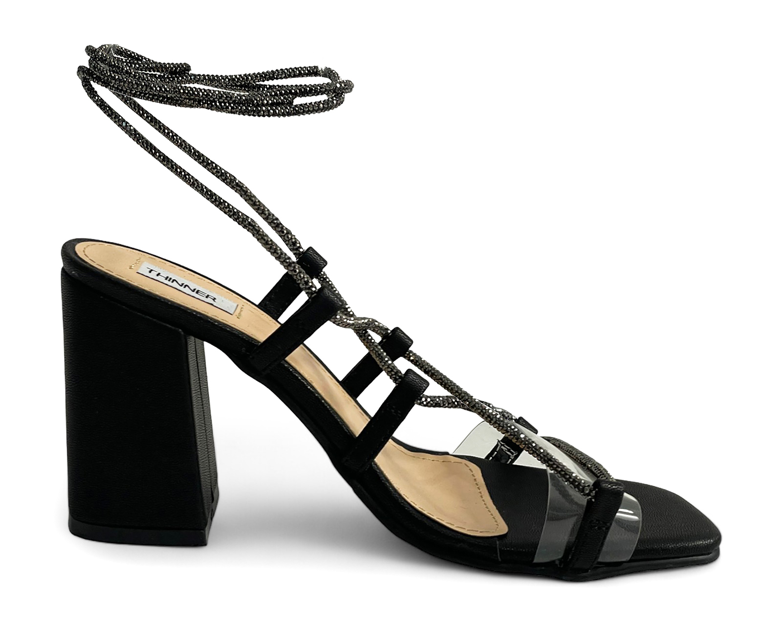 Foto 5 pulgar | Foto 4 | Sandalias de Tacón Thinner para Mujer