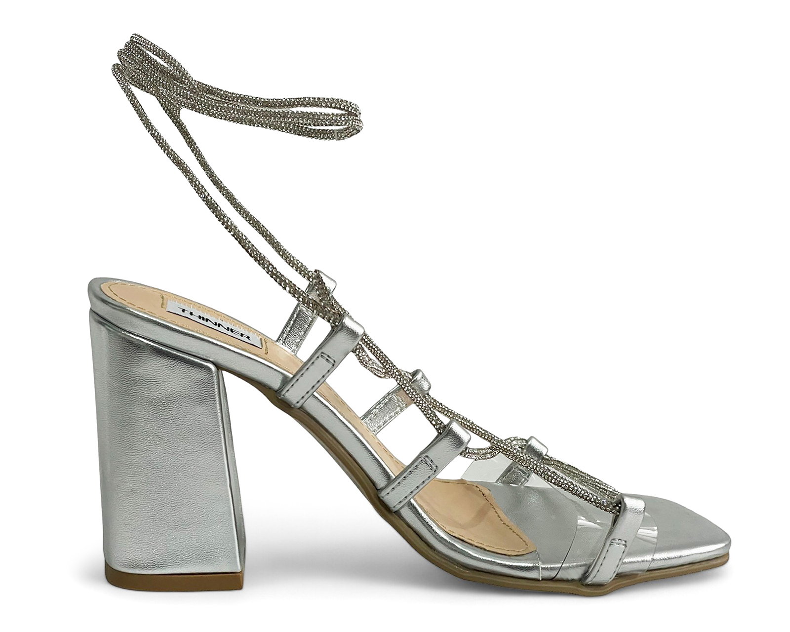 Foto 5 pulgar | Foto 4 | Sandalias de Tacón Thinner para Mujer