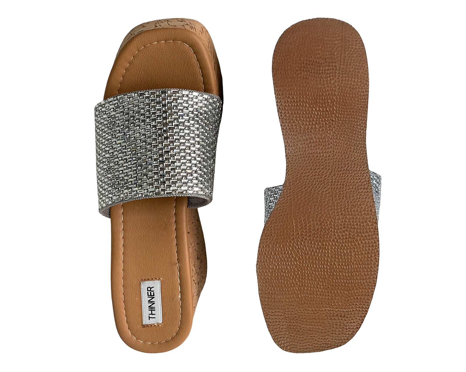 Foto 2 | Foto 2 | Sandalias Casuales Thinner para Mujer