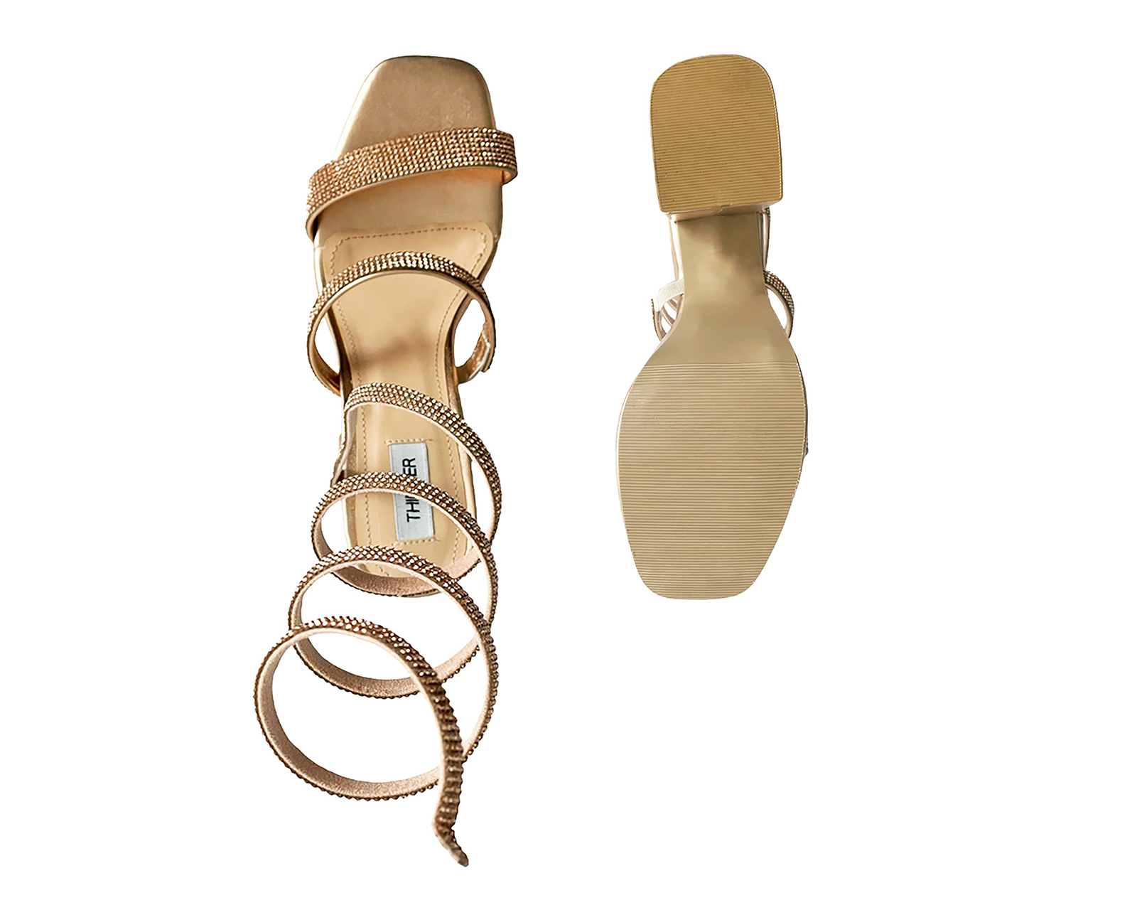 Foto 3 pulgar | Foto 2 | Sandalias de Tacón Thinner para Mujer