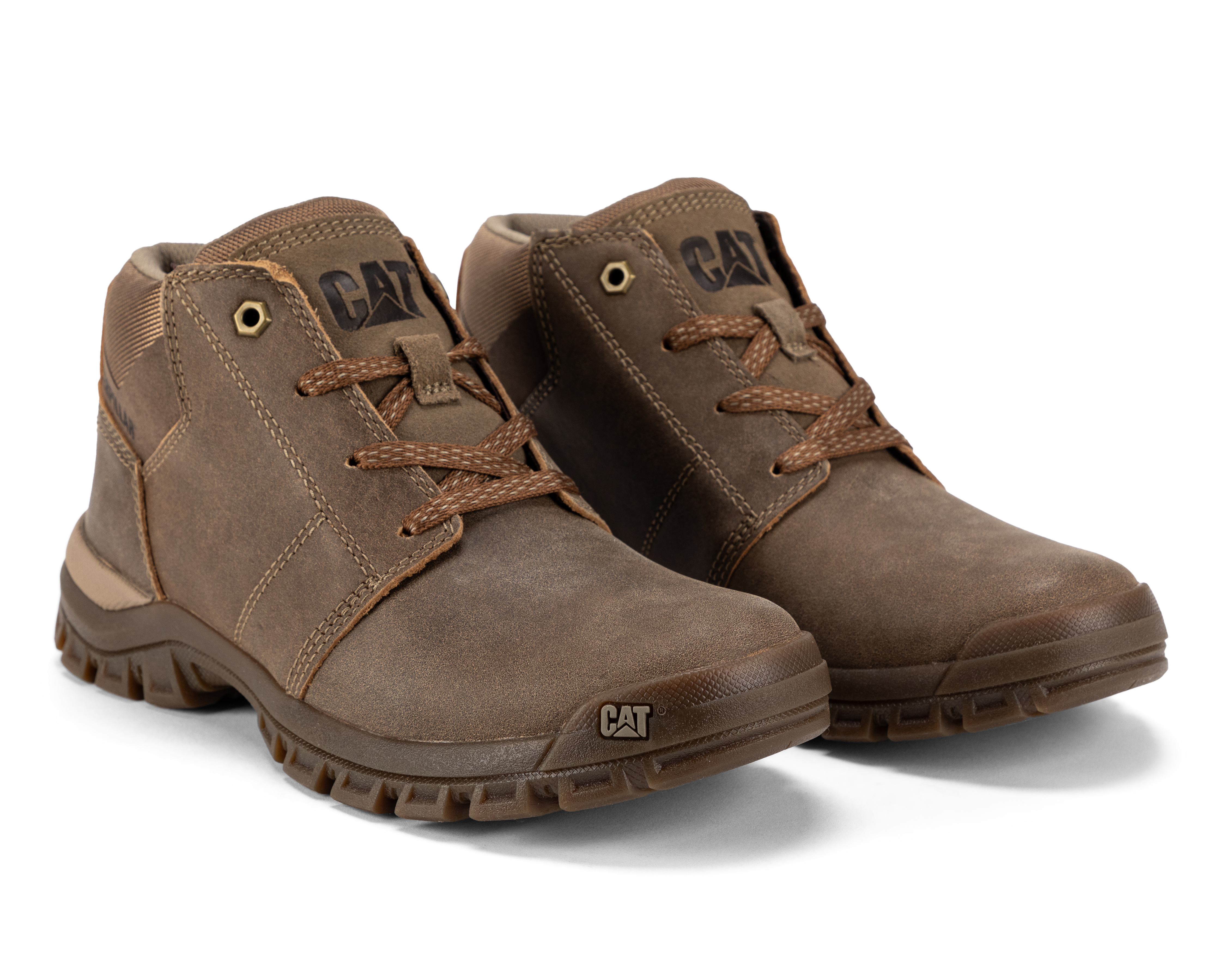 Foto 2 pulgar | Foto 1 | Botas CAT Thereshold Chukka de Piel para Hombre