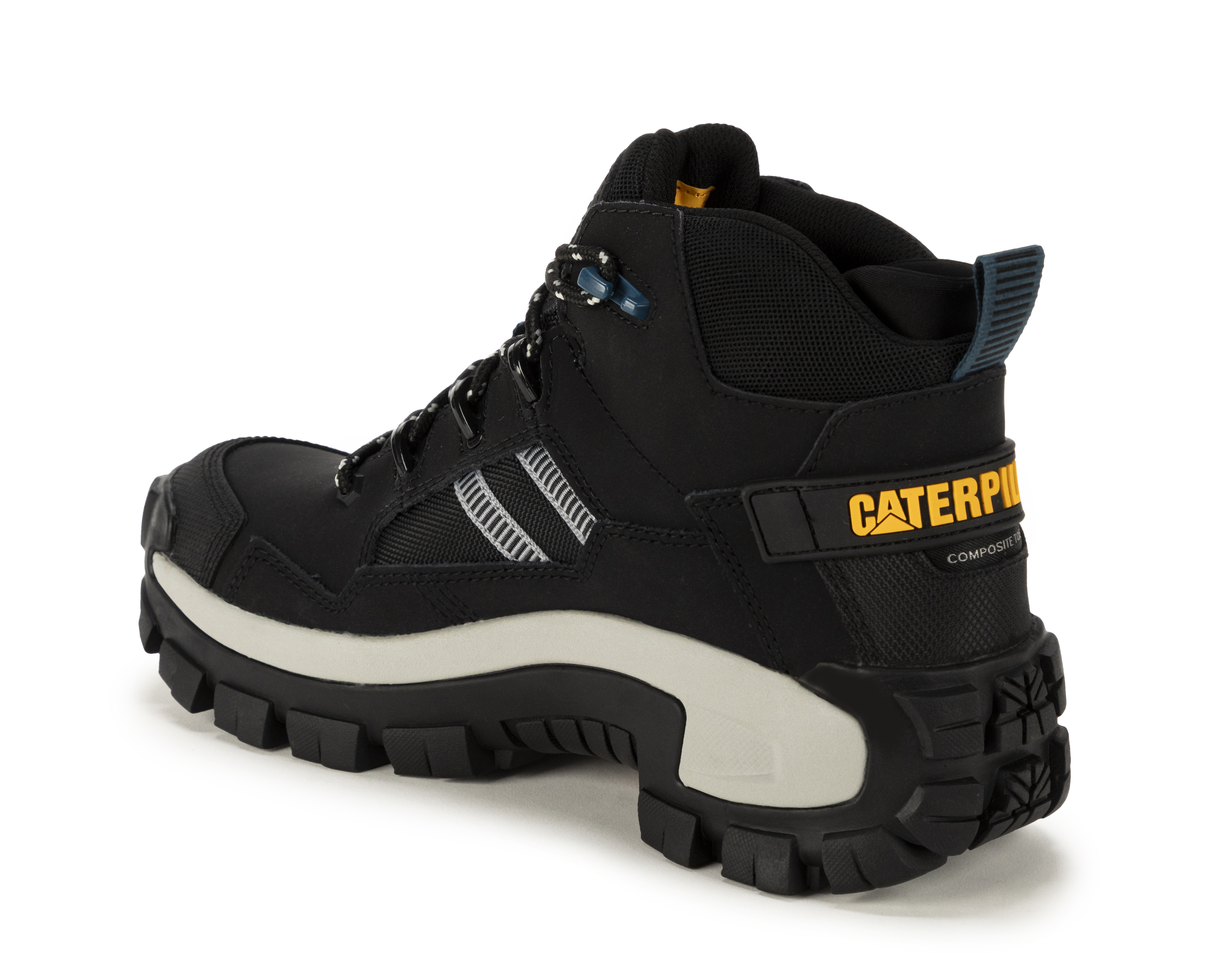 Foto 3 | Foto 3 | Botas de Trabajo CAT Invader Mid Vent CT de Piel para Hombre