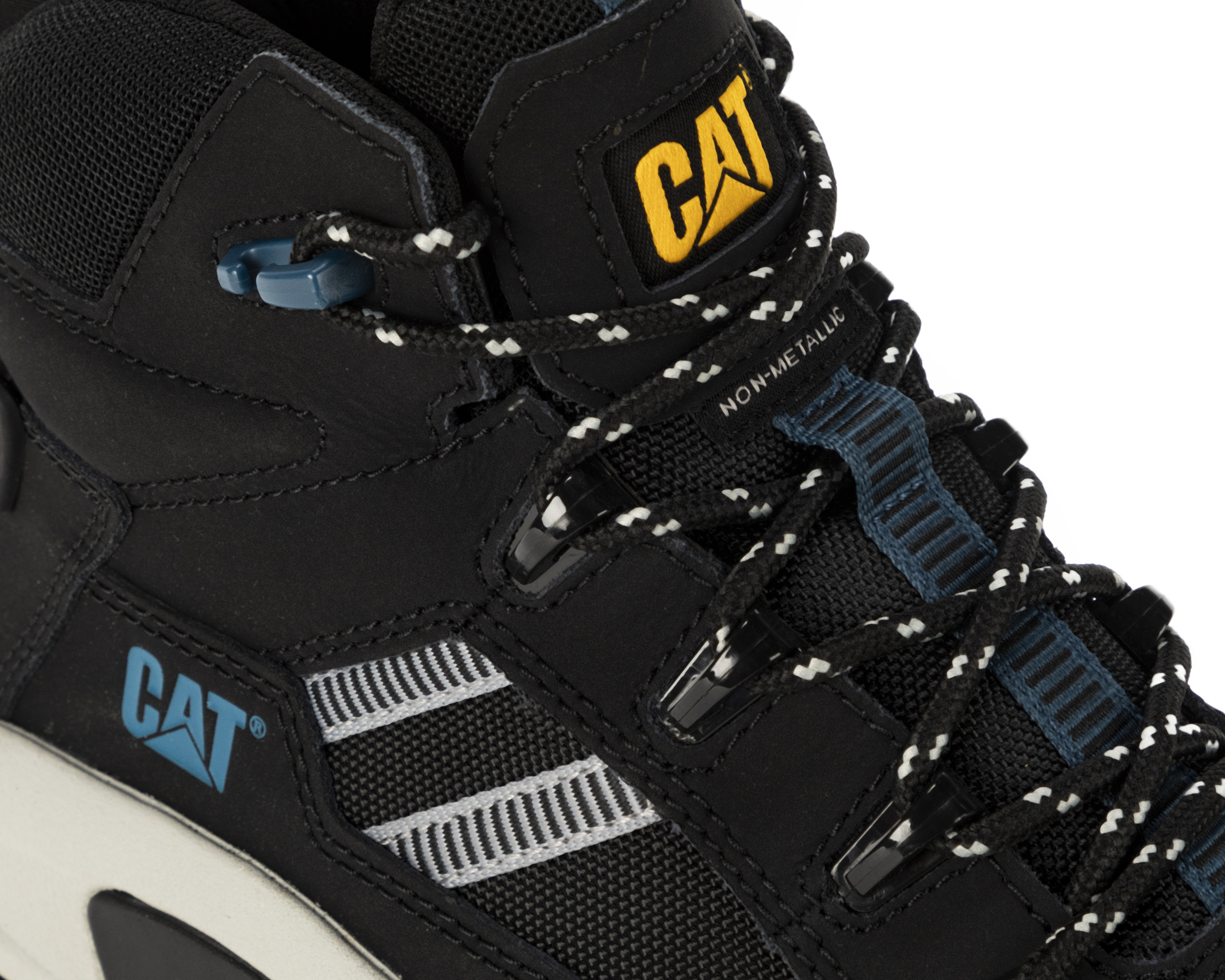 Foto 6 | Foto 6 | Botas de Trabajo CAT Invader Mid Vent CT de Piel para Hombre