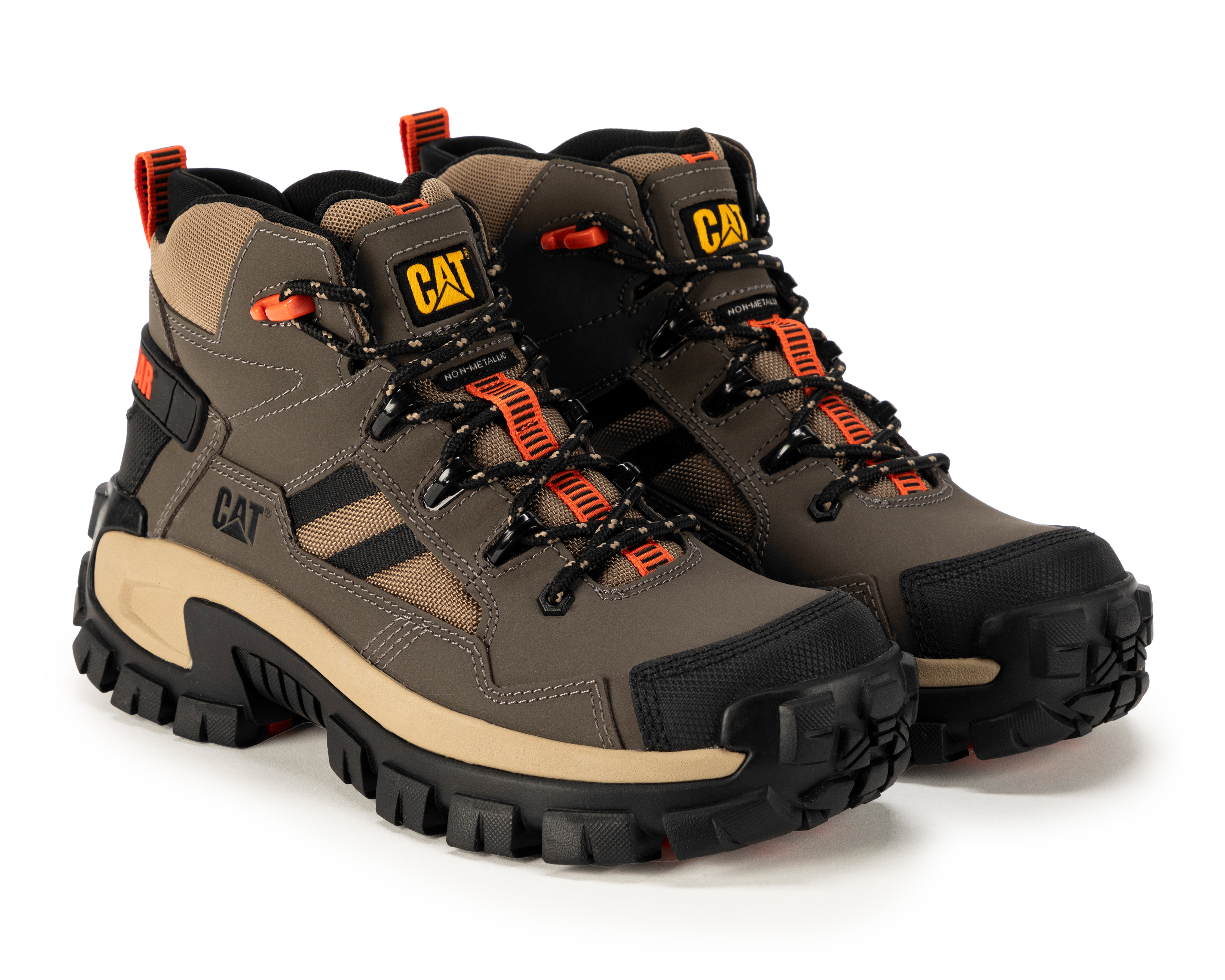 Foto 1 | Foto 1 | Botas de Trabajo CAT Invader Mid Vent CT Industrial de Piel para Hombre