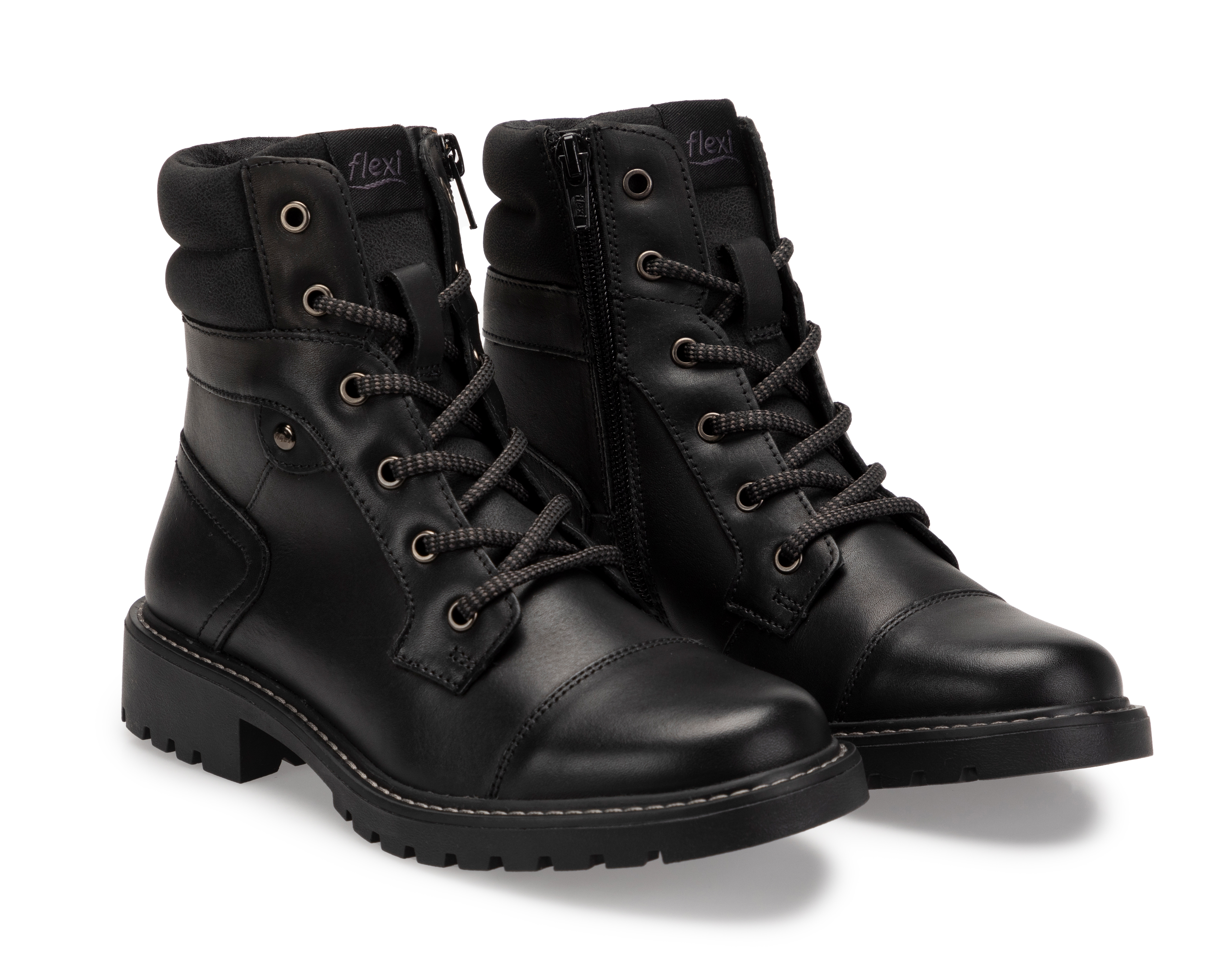 Foto 1 | Foto 1 | Botas Confort Flexi Aldara de Piel para Mujer