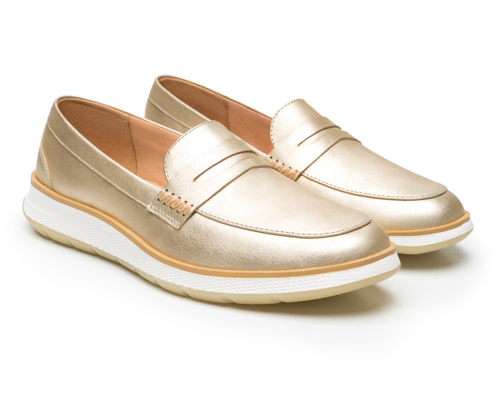 Foto 1 | Foto 1 | Mocasines Flexi de Piel para Mujer