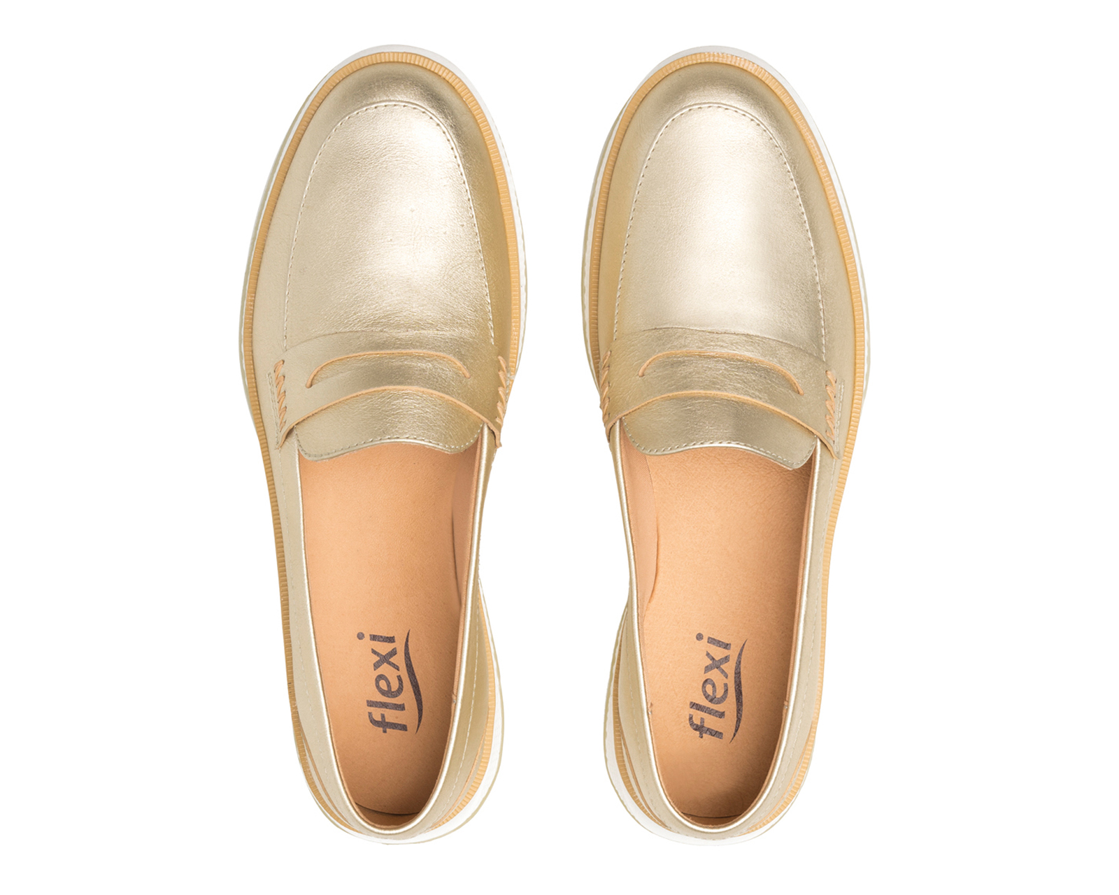 Foto 3 | Foto 3 | Mocasines Flexi de Piel para Mujer