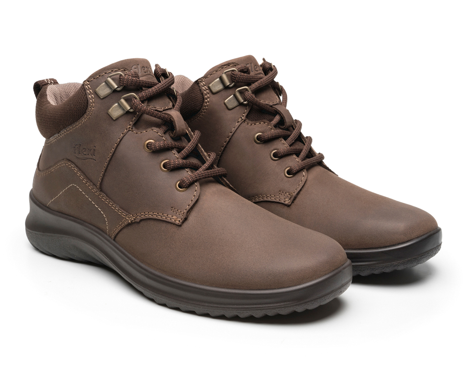 Foto 1 | Foto 1 | Botines Casuales Flexi UMA de Piel para Mujer