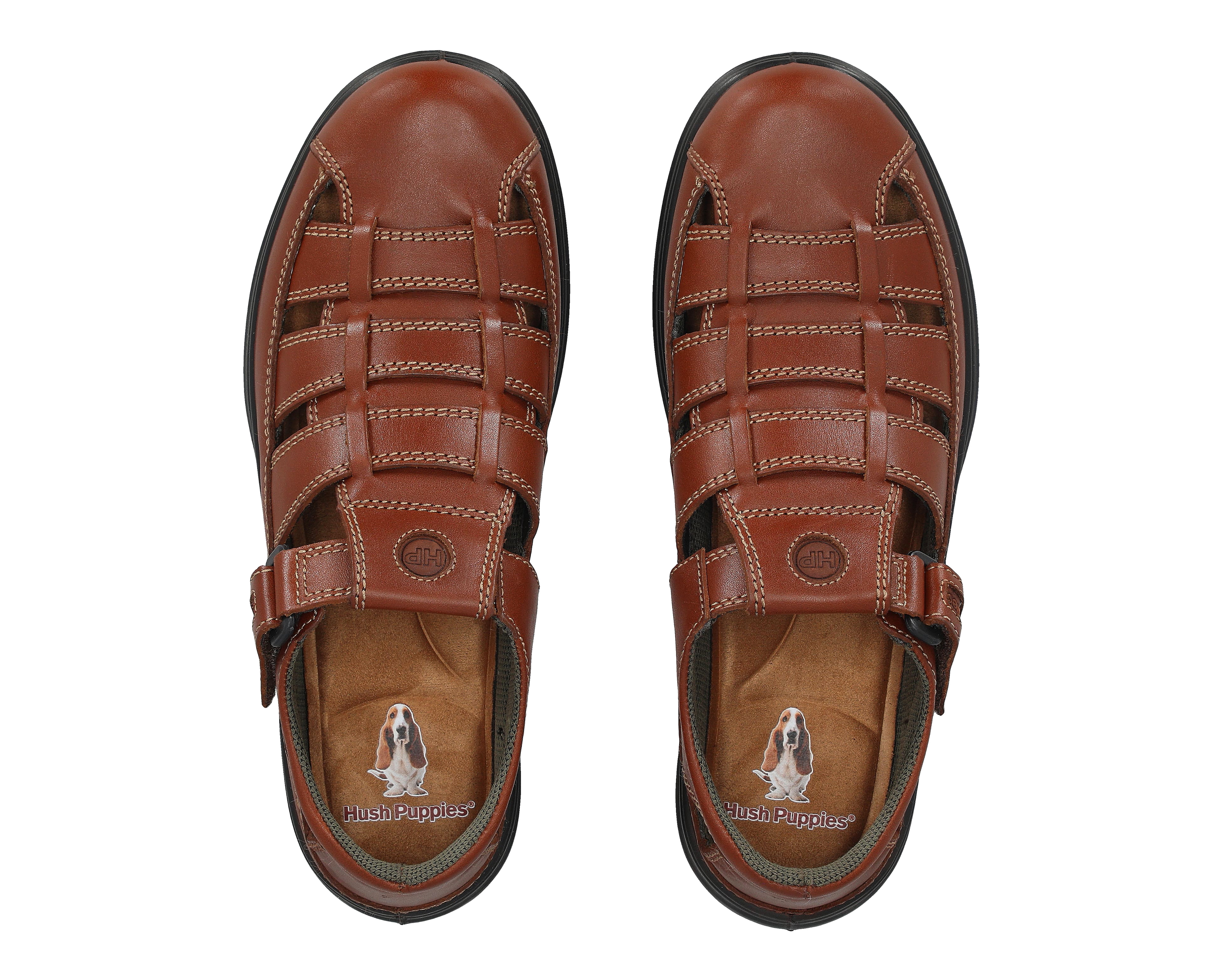 Foto 4 pulgar | Foto 3 | Sandalias Casuales Hush Puppies de Piel para Hombre