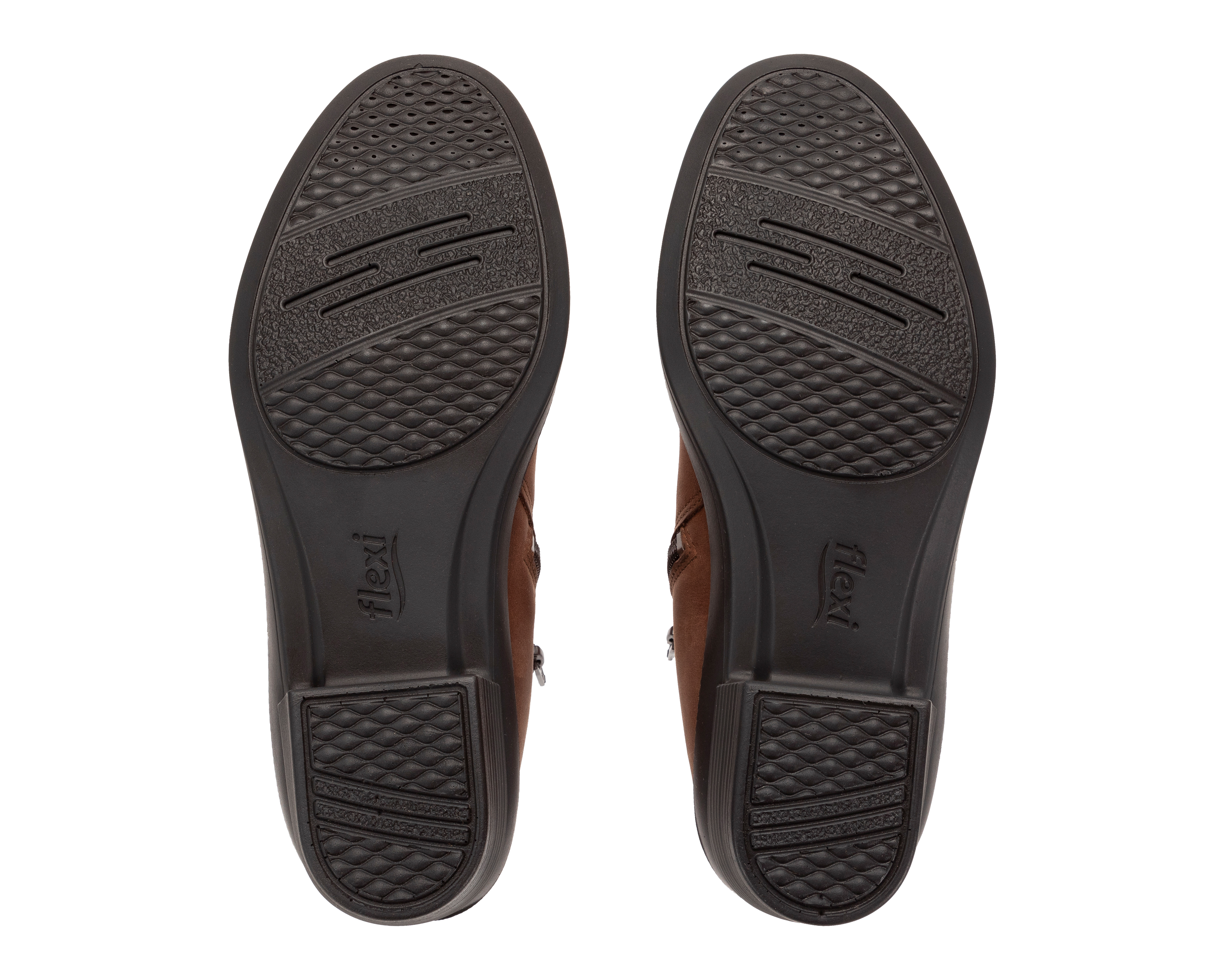 Foto 3 pulgar | Foto 2 | Botines Confort Flexi de Piel para Mujer